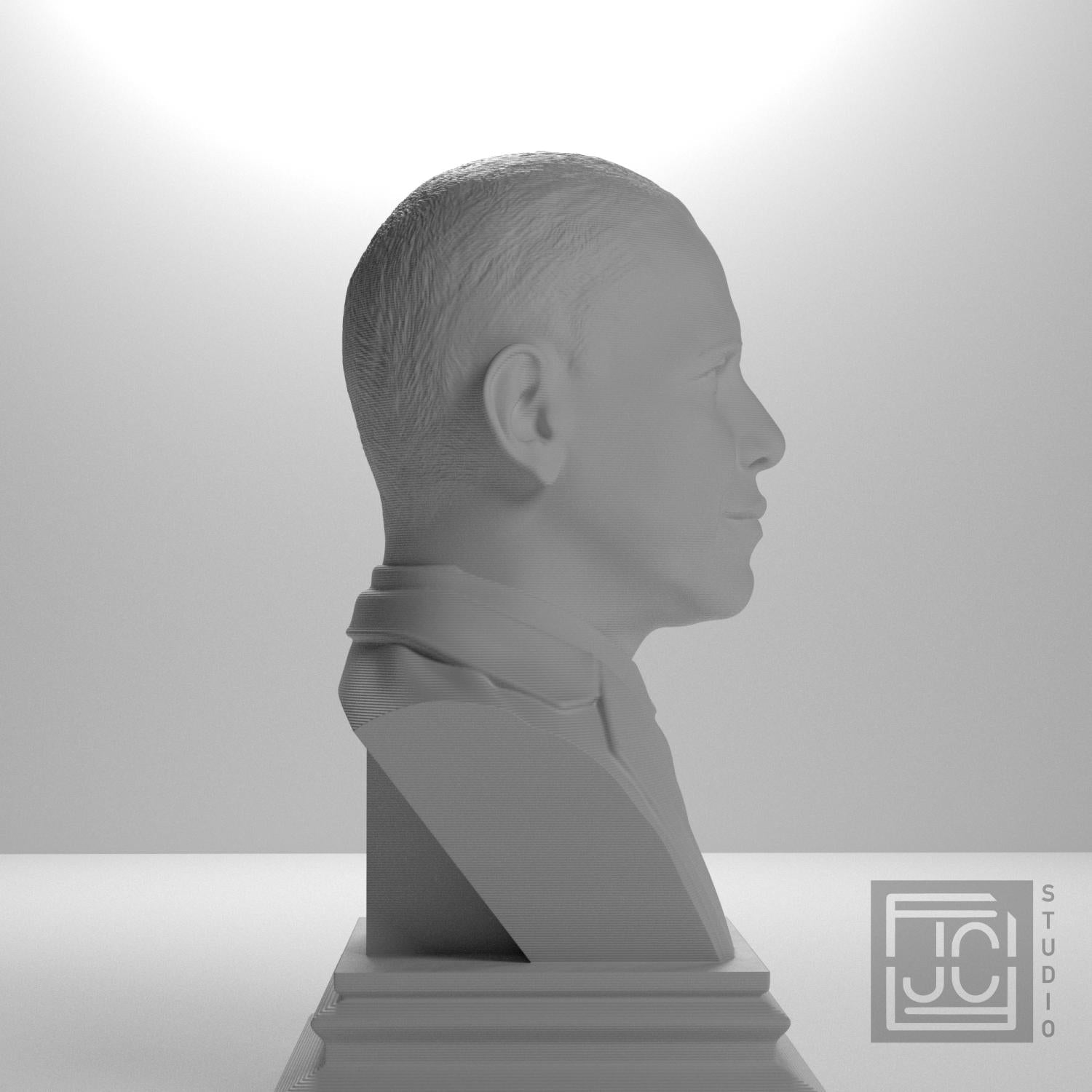 Barack Obama 3D Printed Collectible Bust