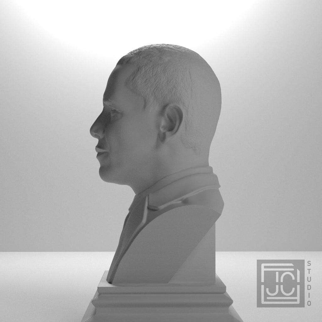 Barack Obama 3D Printed Collectible Bust
