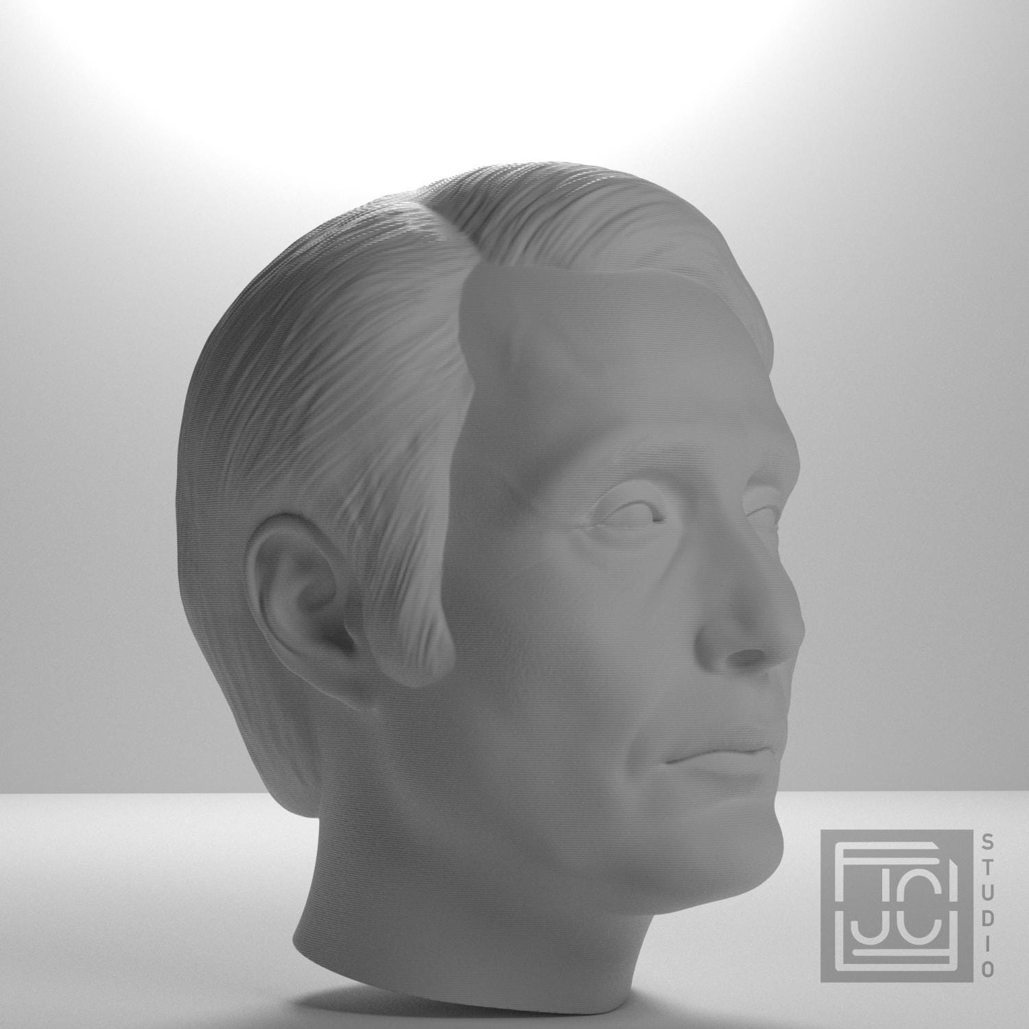 Mads Mikkelsen 3D Printed Collectible Bust