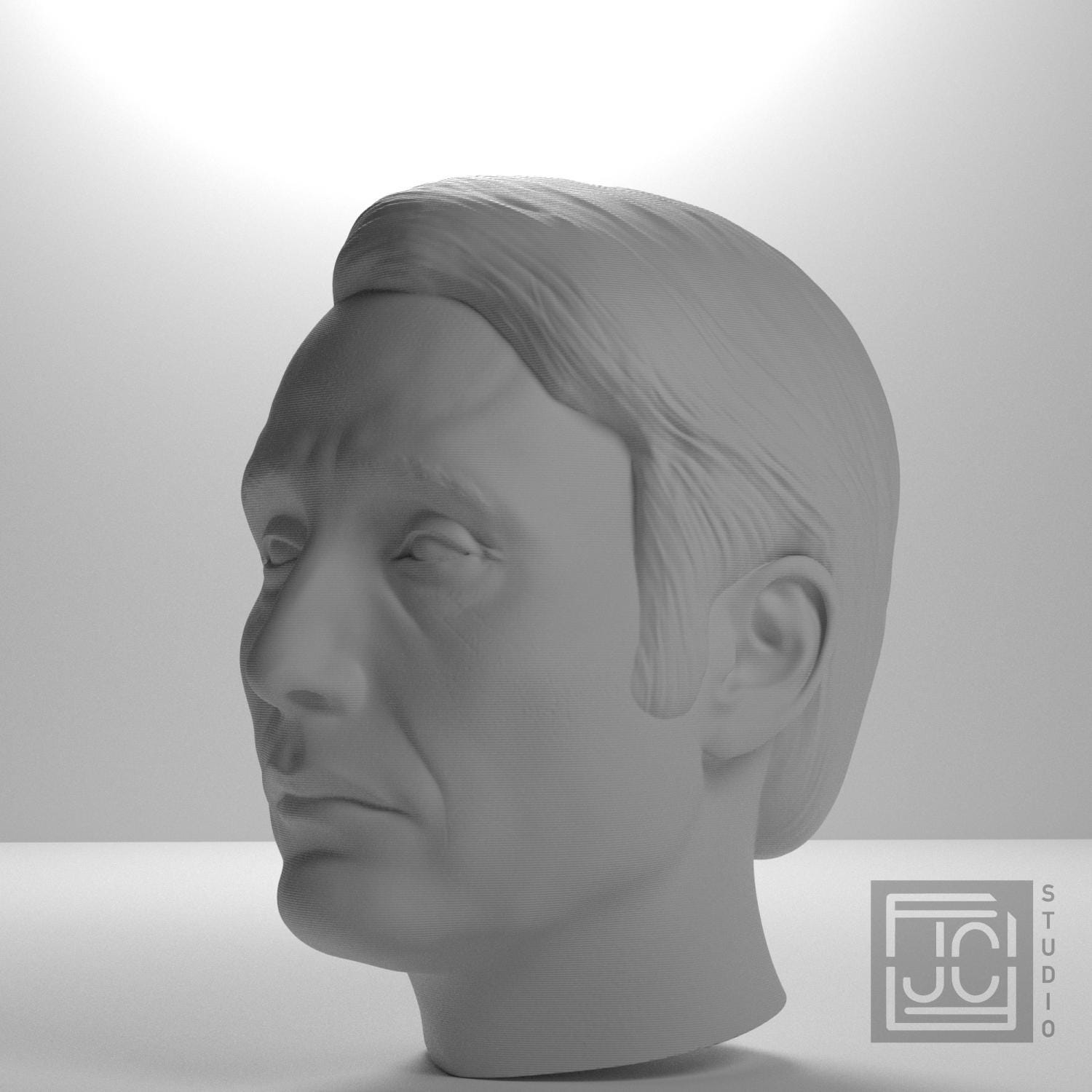 Mads Mikkelsen 3D Printed Collectible Bust