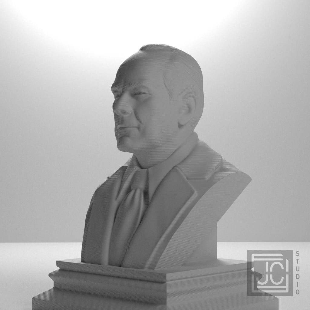 Gerald Ford 3D Printed Collectible Bust