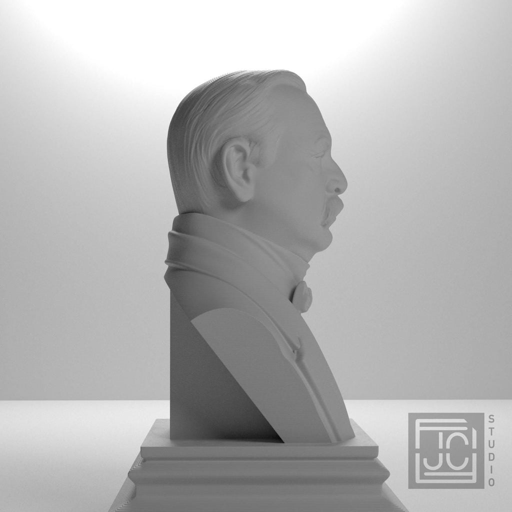 Grover Cleveland 3D Printed Collectible Bust