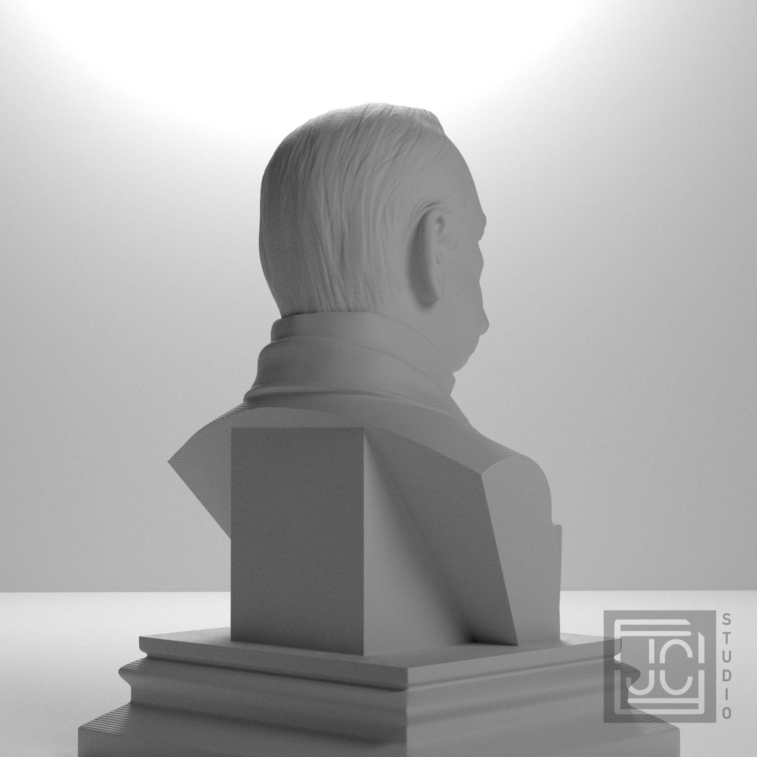 Grover Cleveland 3D Printed Collectible Bust