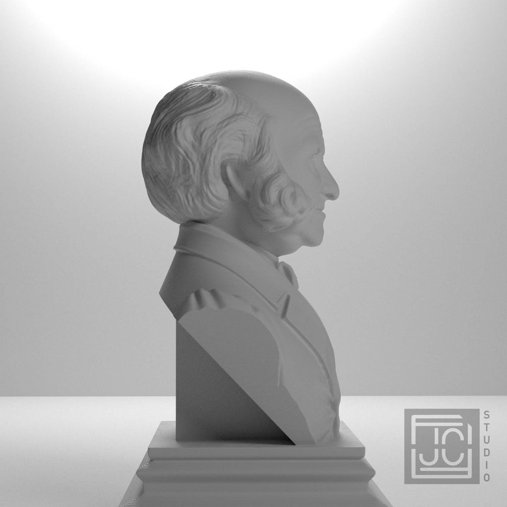 Martin Van Buren 3D Printed Collectible Bust