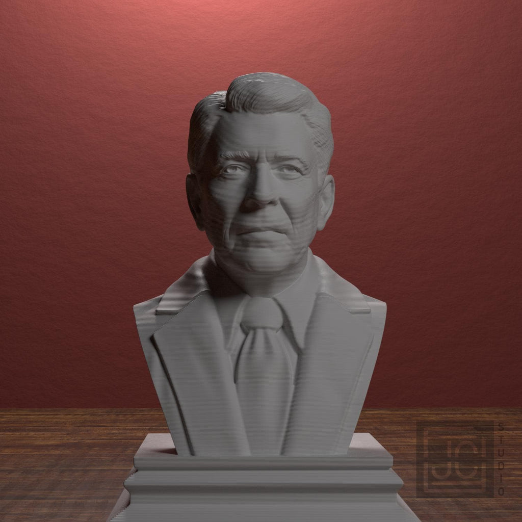 Ronald Reagan 3D Printed Collectible Bust