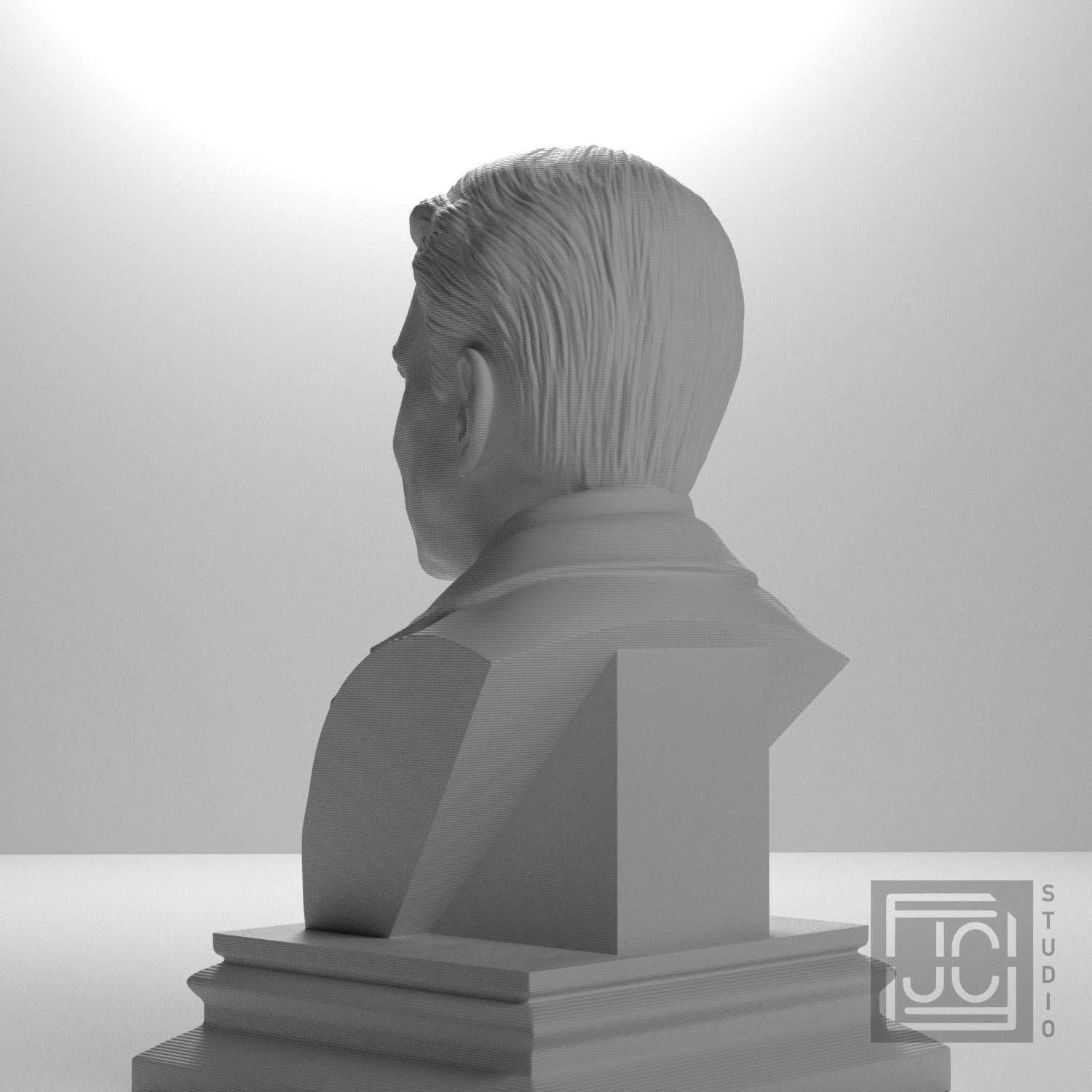 Ronald Reagan 3D Printed Collectible Bust