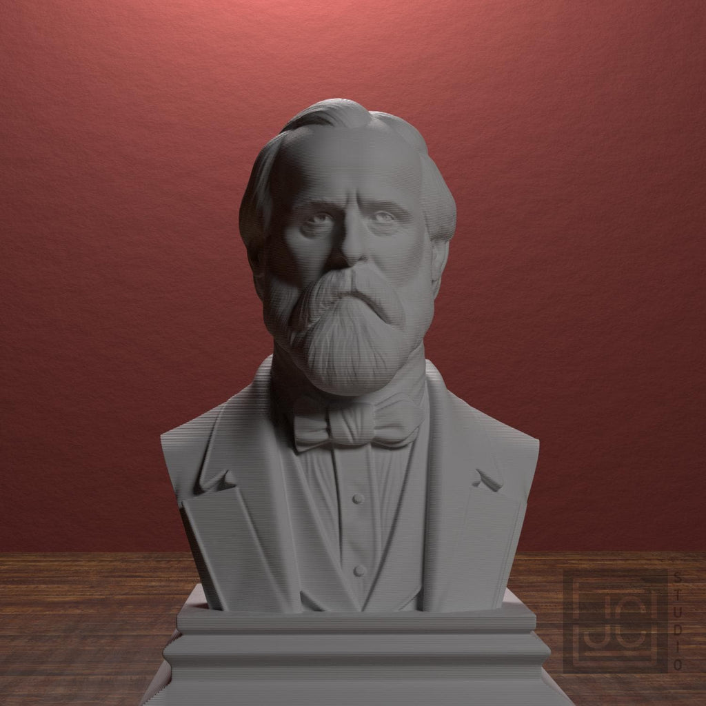 Rutherford B. Hayes 3D Printed Collectible Bust