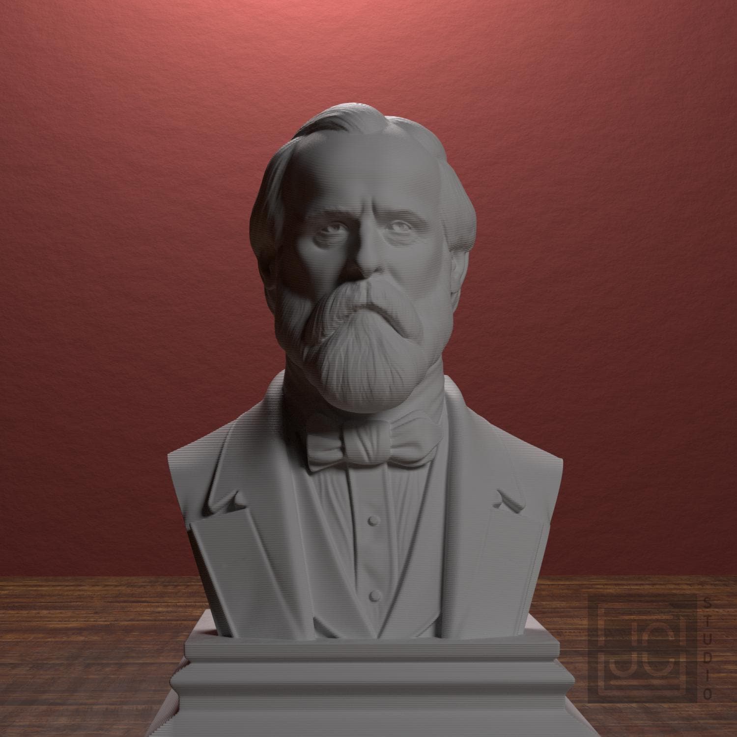 Rutherford B. Hayes 3D Printed Collectible Bust