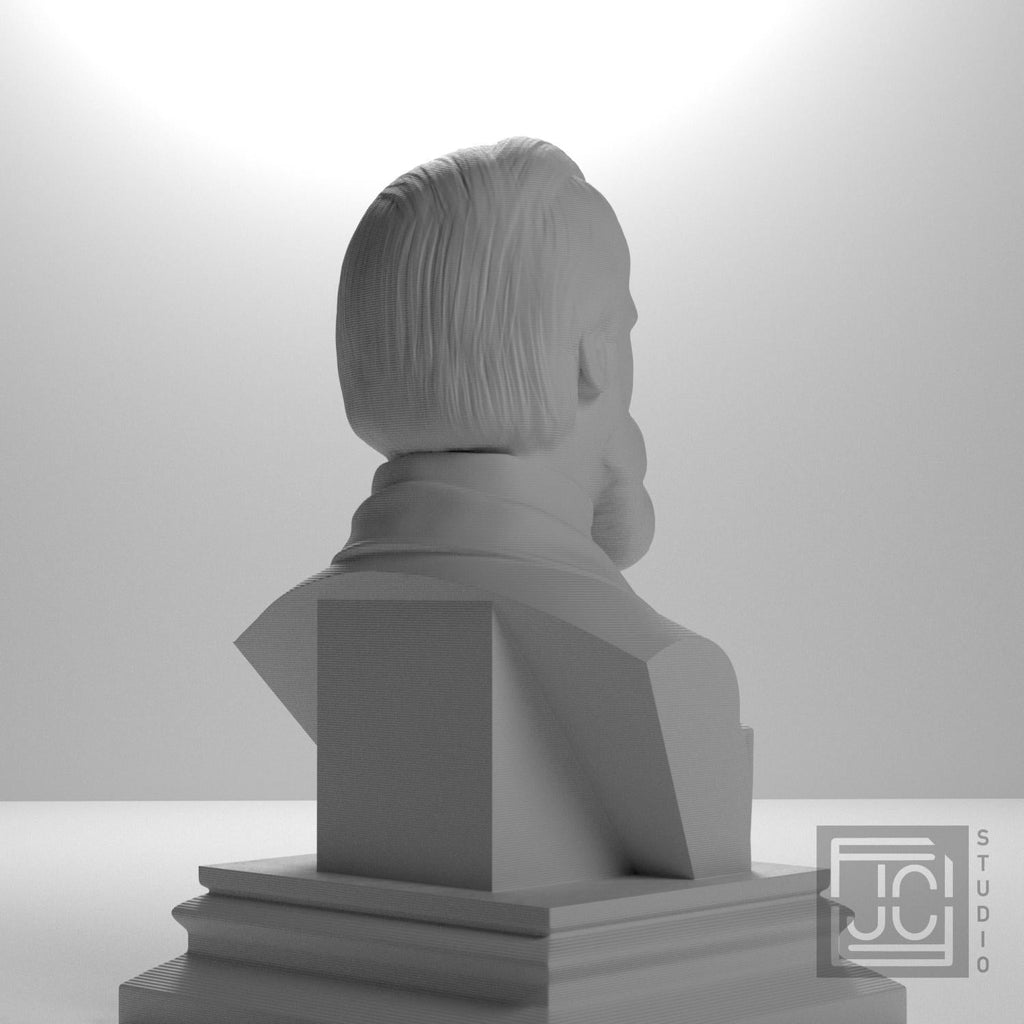 Rutherford B. Hayes 3D Printed Collectible Bust