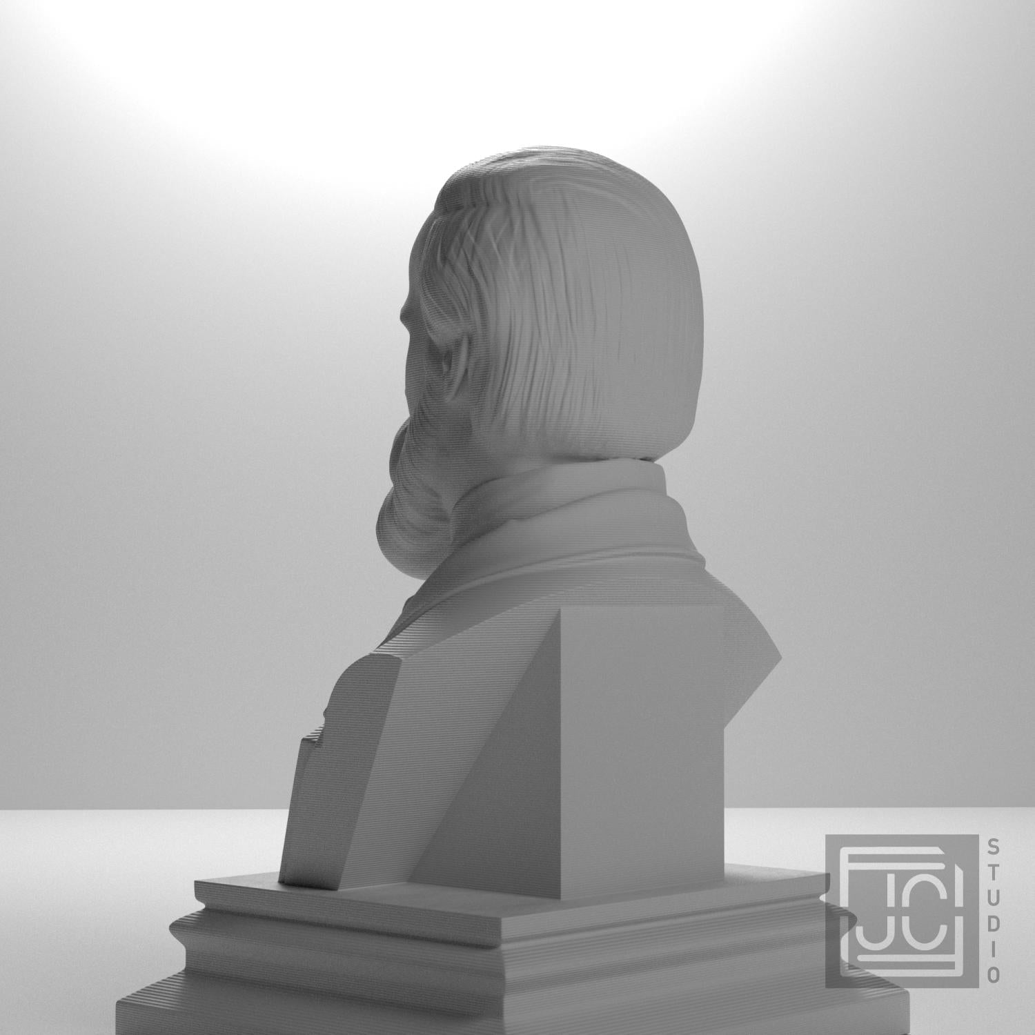 Rutherford B. Hayes 3D Printed Collectible Bust