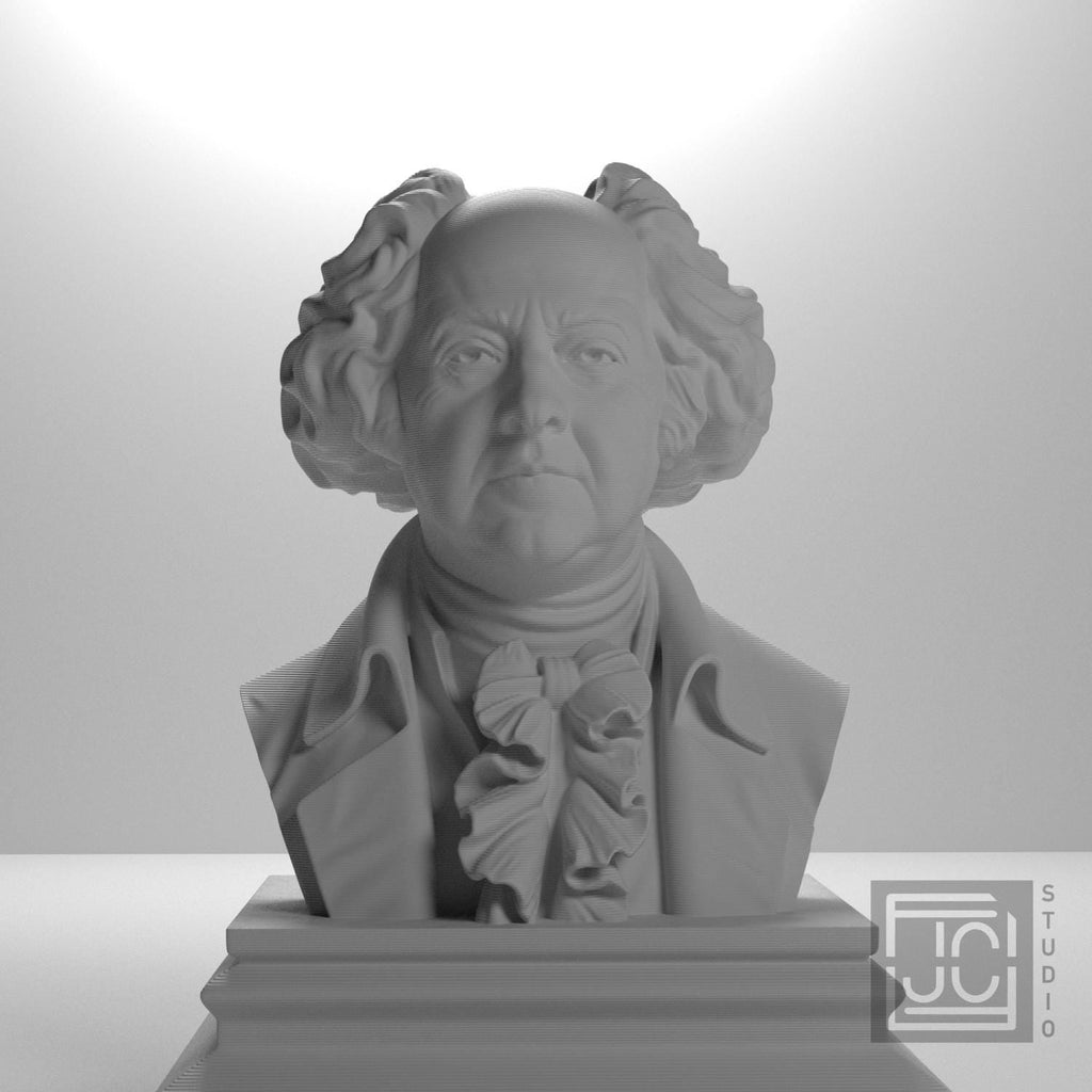 John Adams 3D Printed Collectible Bust