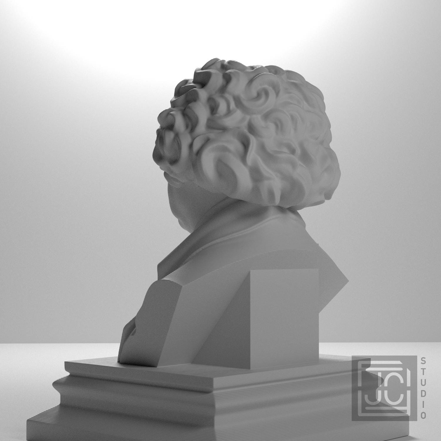 John Adams 3D Printed Collectible Bust