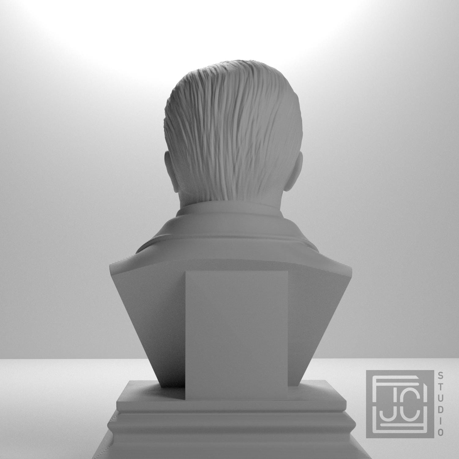 Theodore Roosevelt 3D Printed Collectible Bust