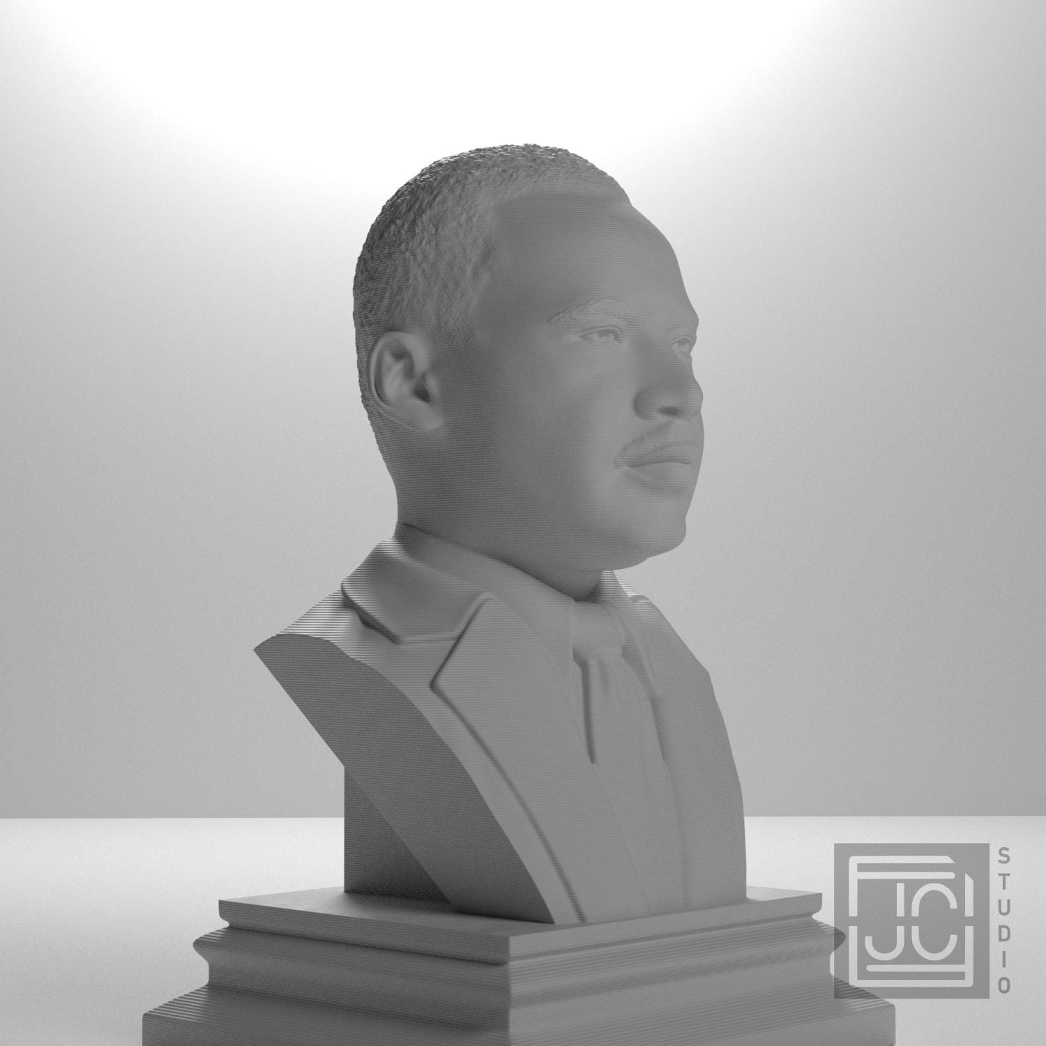 Martin Luther King Jr. 3D Printed Collectible Bust