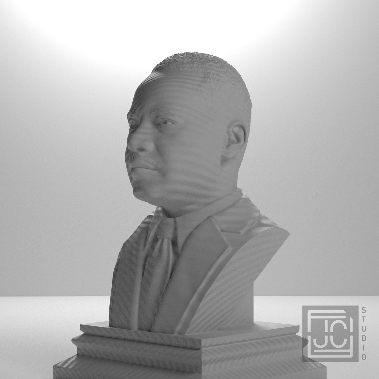 Martin Luther King Jr. 3D Printed Collectible Bust