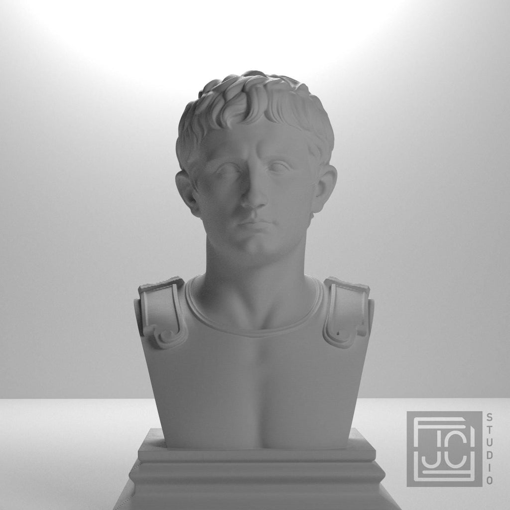 Augustus 3D Printed Collectible Bust