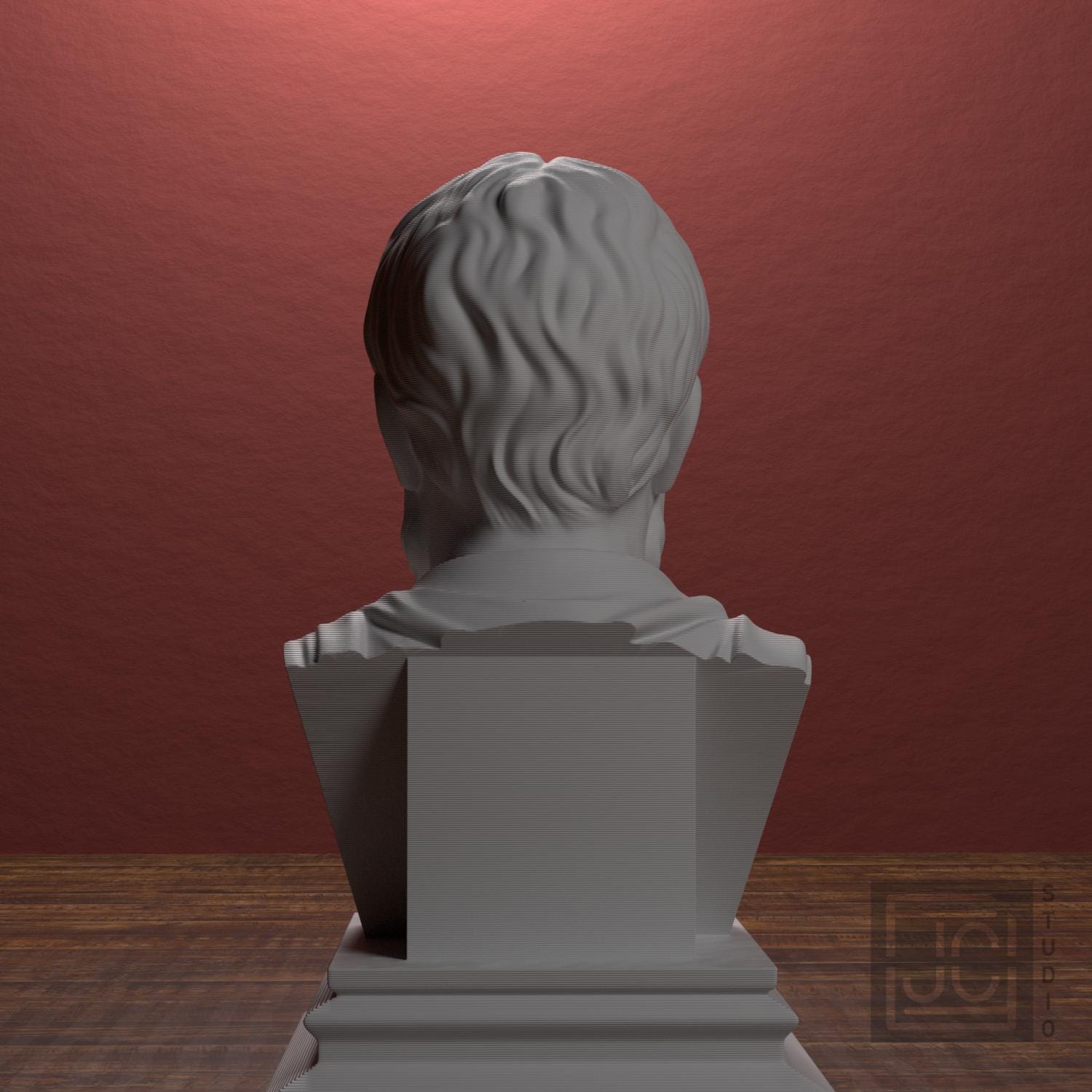 Epictetus 3D Printed Collectible Bust