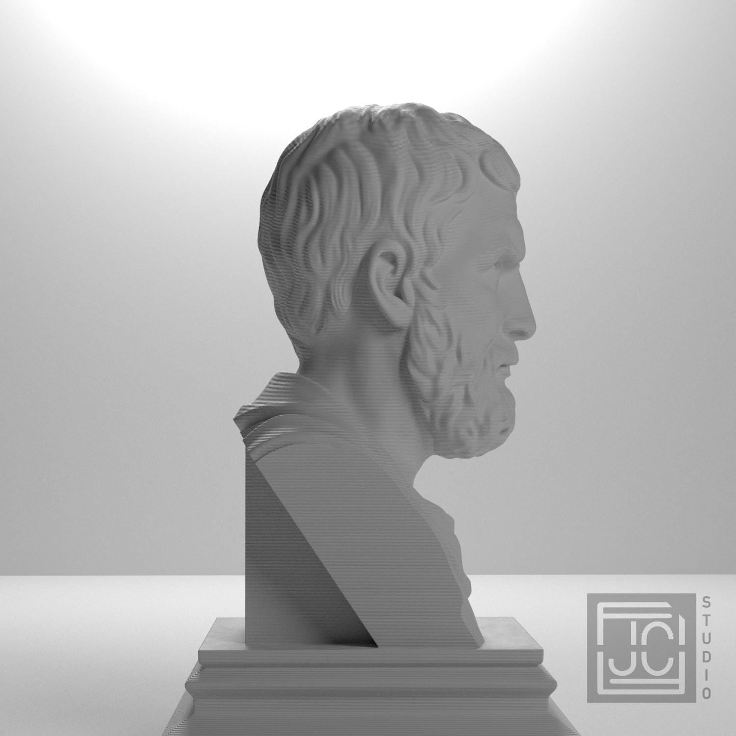 Epictetus 3D Printed Collectible Bust