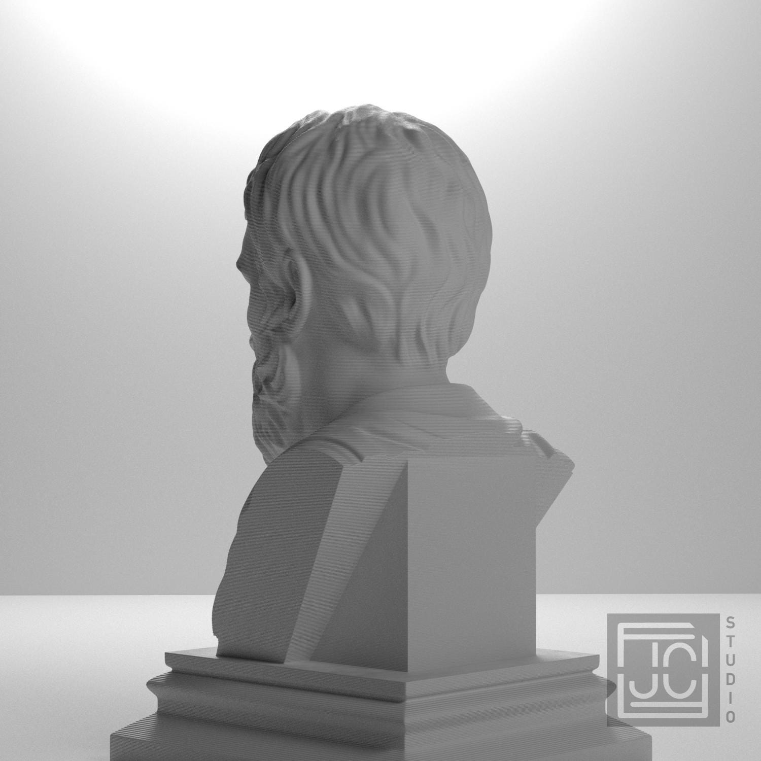 Epictetus 3D Printed Collectible Bust