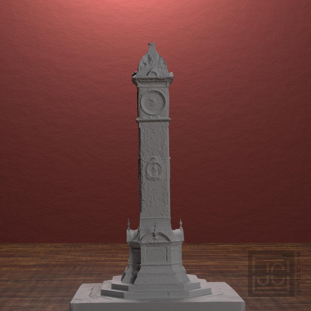 Highbury Hill Clocktower 3D Printed Architectural Sculpture