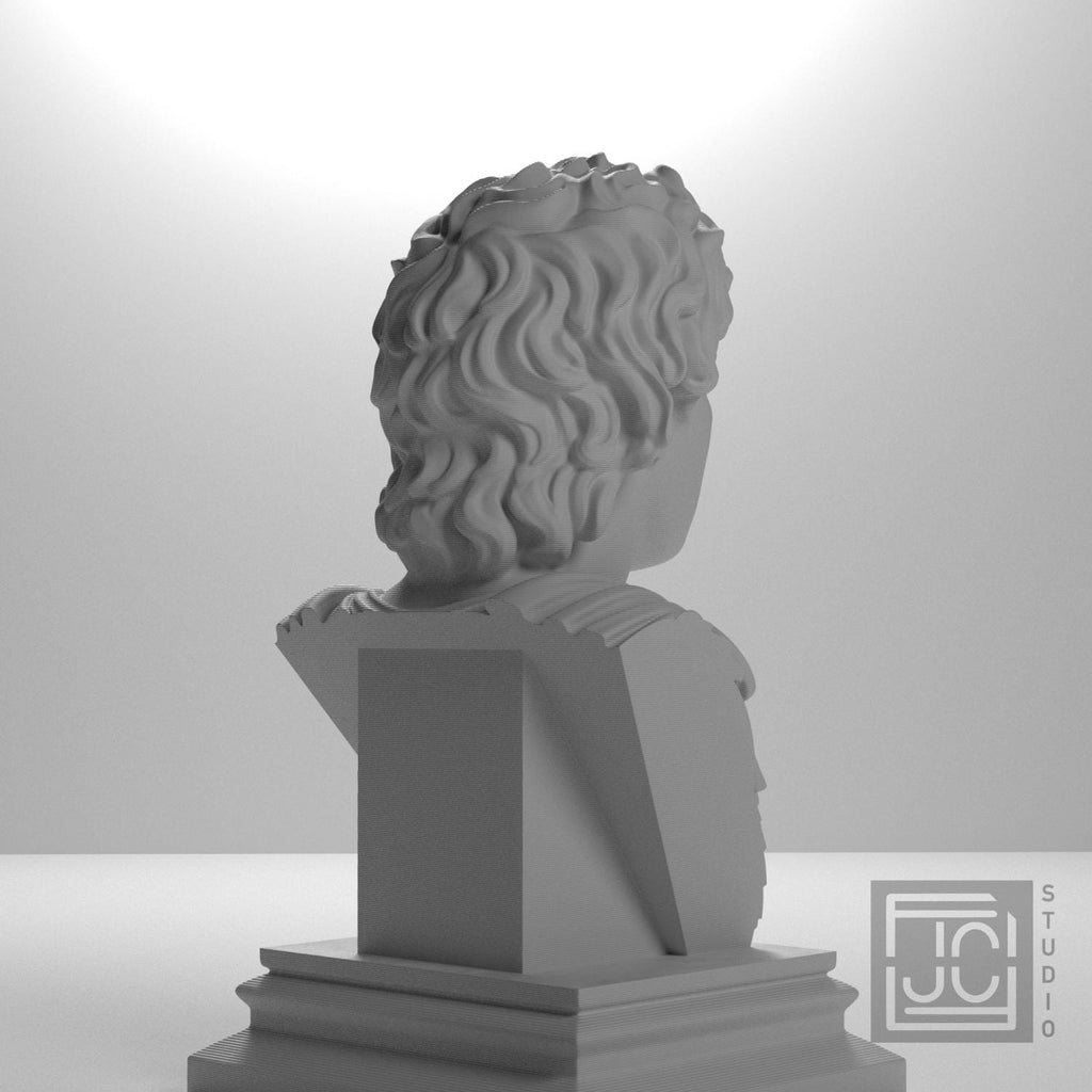 Alexander the Great 3D Printed Collectible Bust