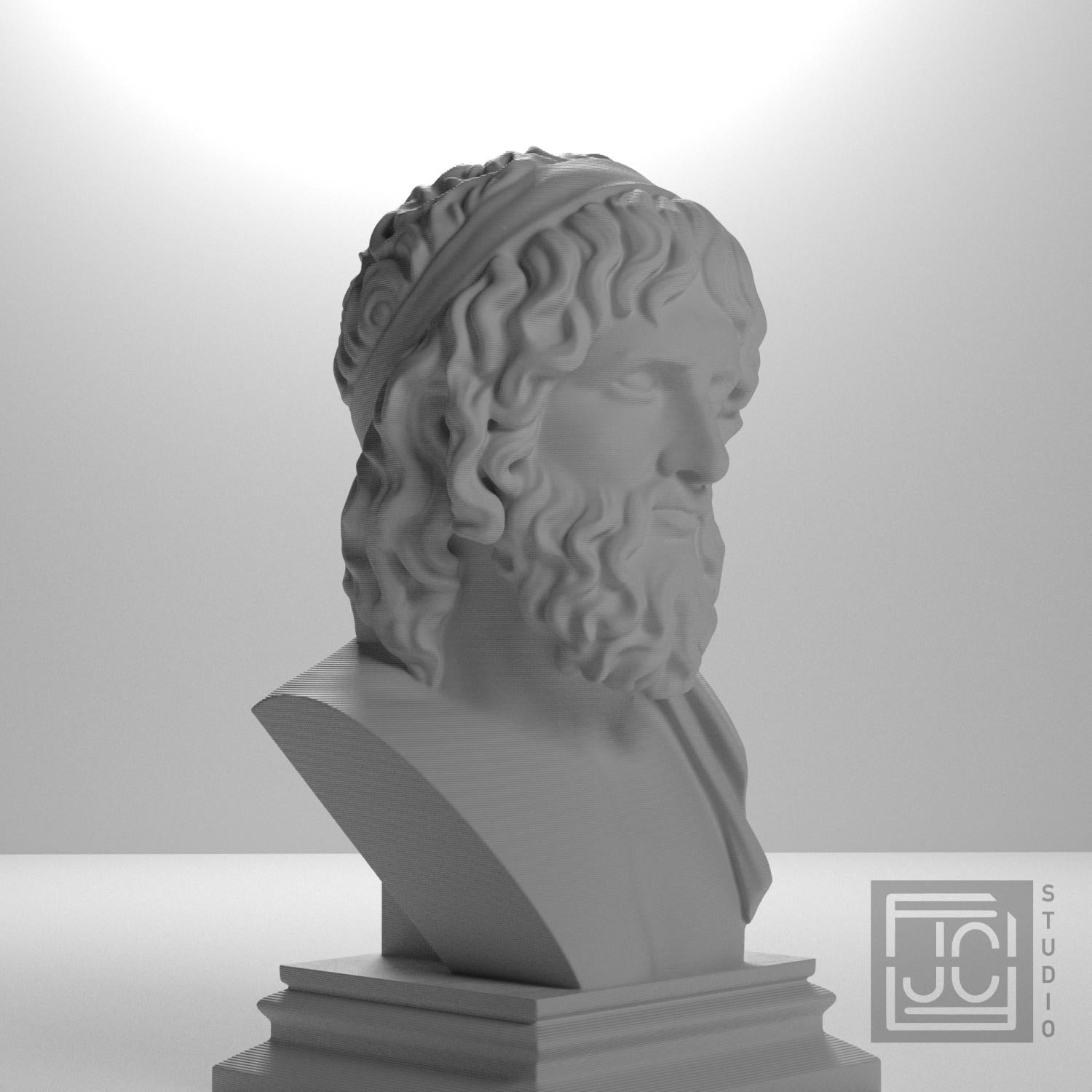Hades 3D Printed Collectible Bust