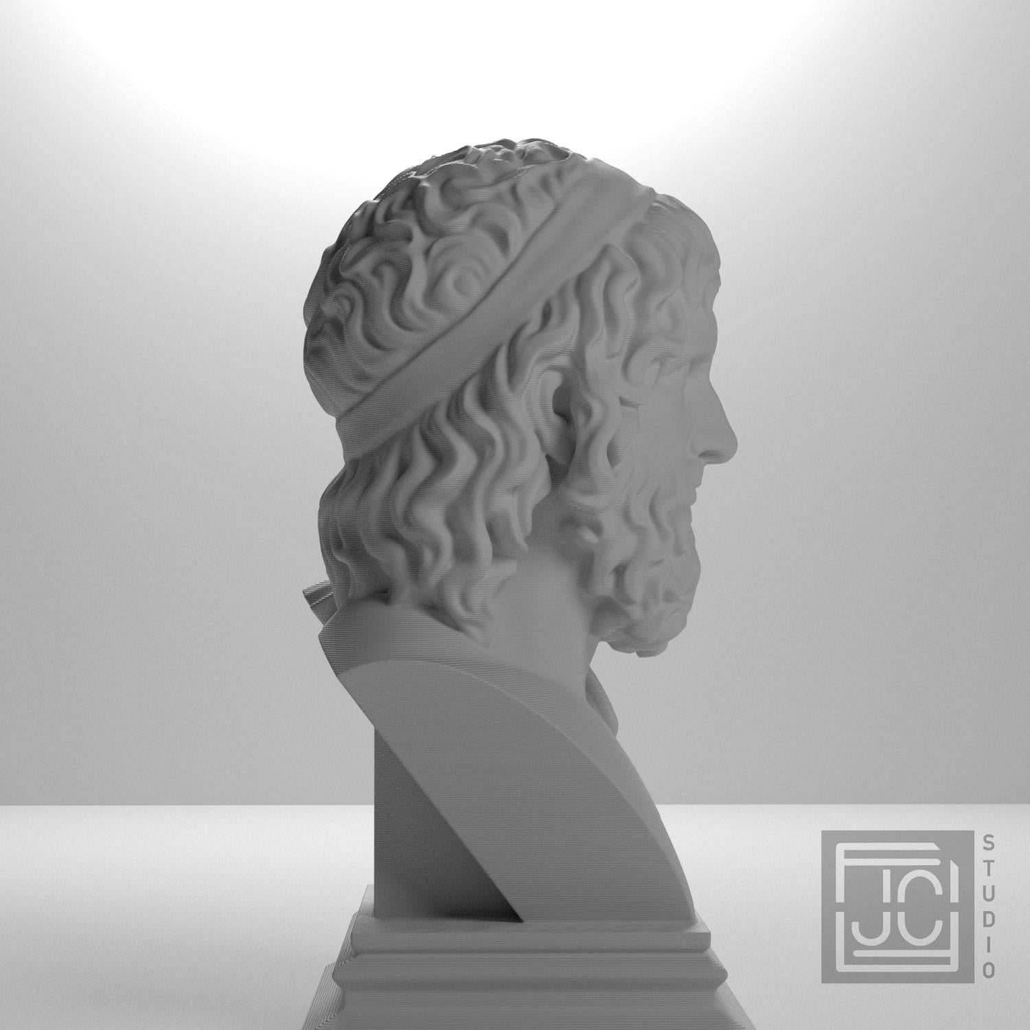 Hades 3D Printed Collectible Bust