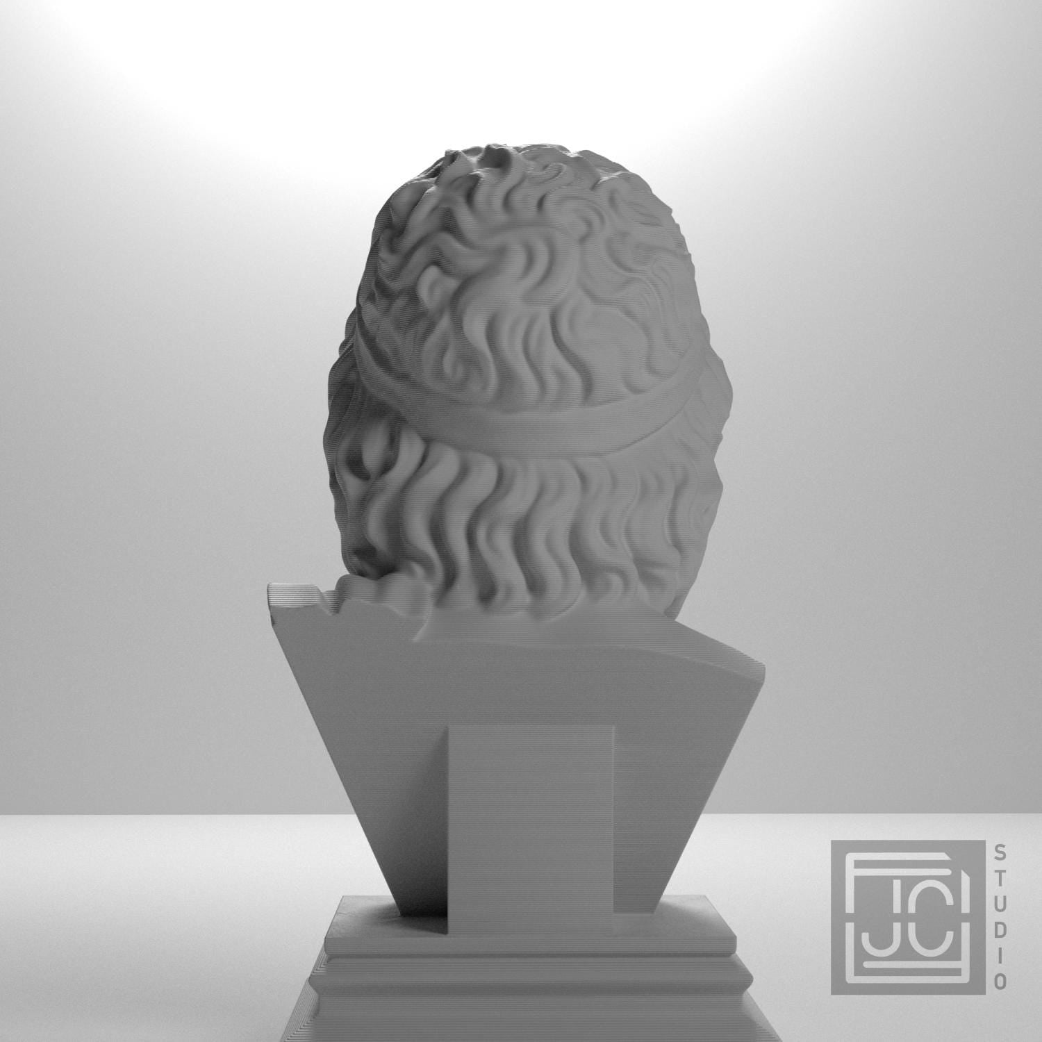 Hades 3D Printed Collectible Bust