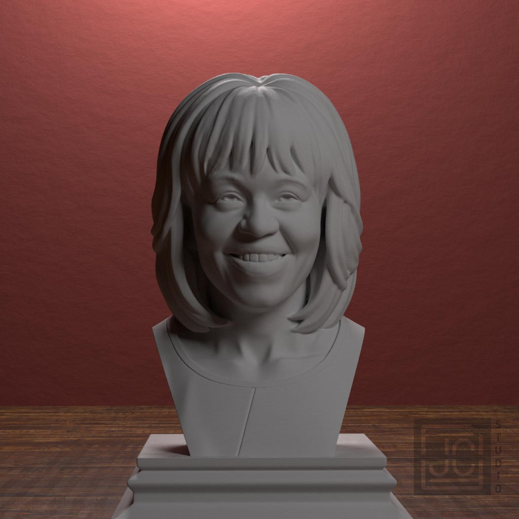 Michelle Obama 3D Printed Collectible Bust