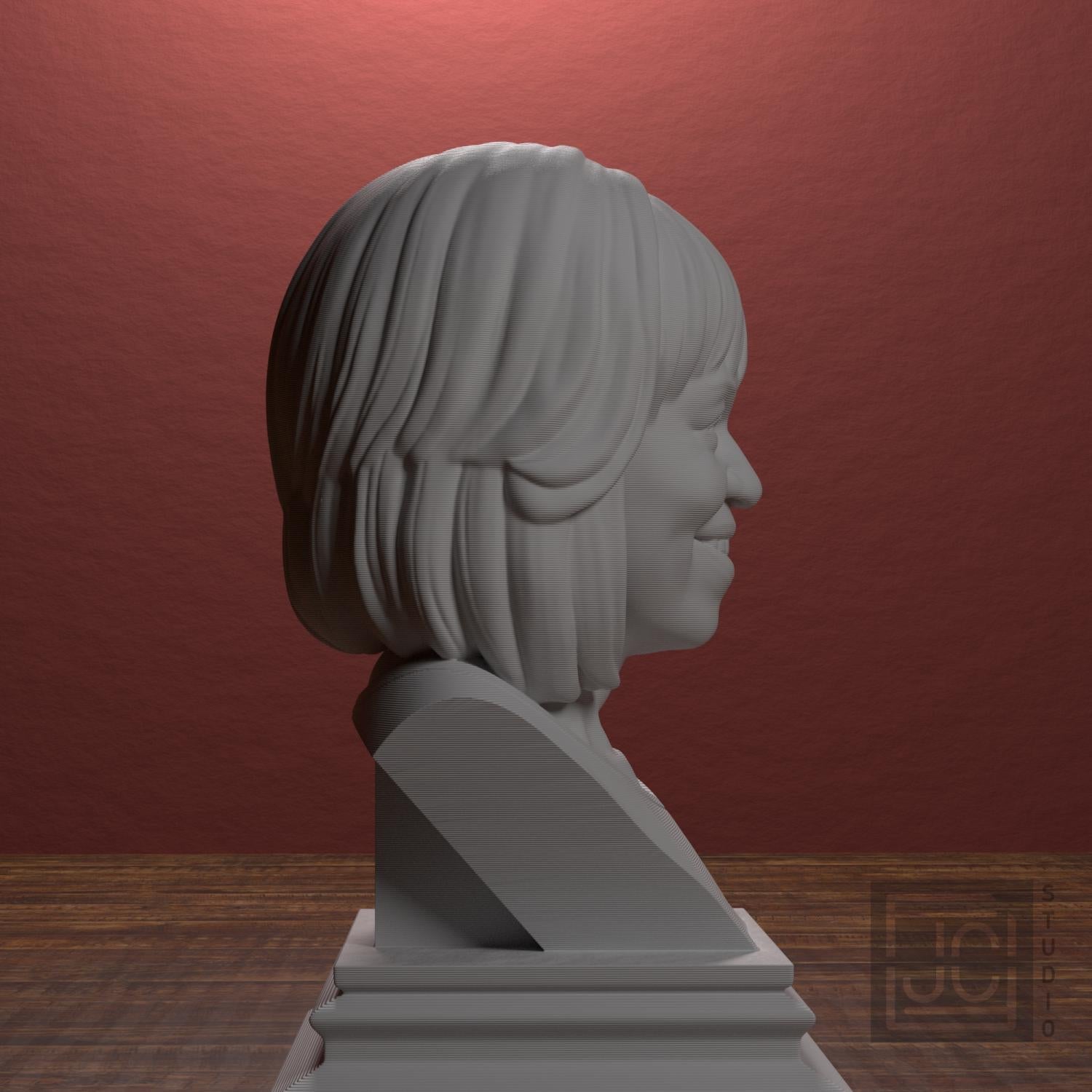 Michelle Obama 3D Printed Collectible Bust