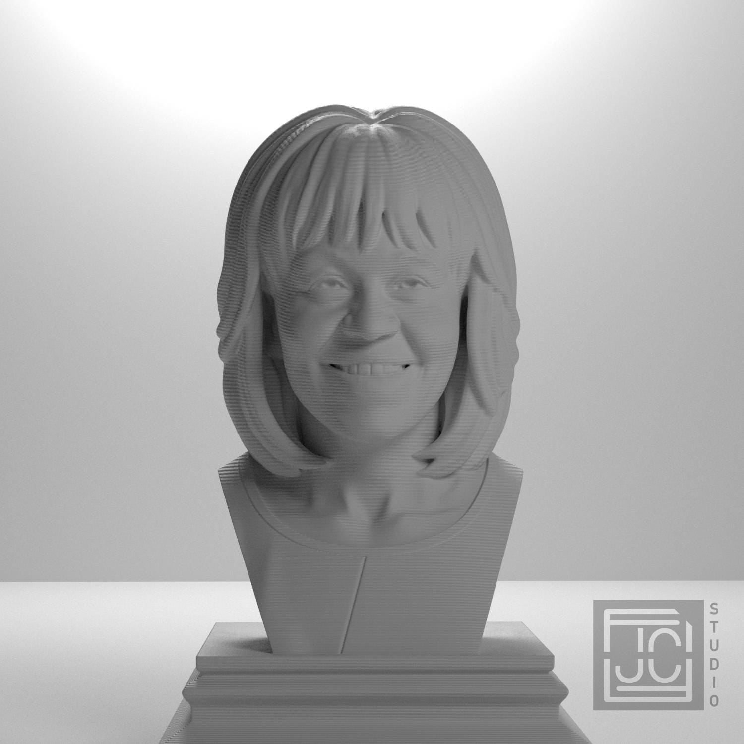 Michelle Obama 3D Printed Collectible Bust