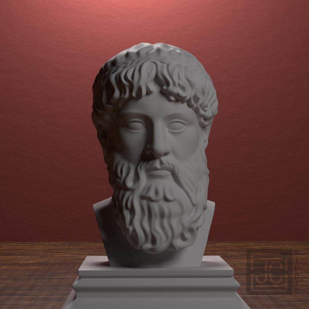 Poseidon 3D Printed Collectible Bust