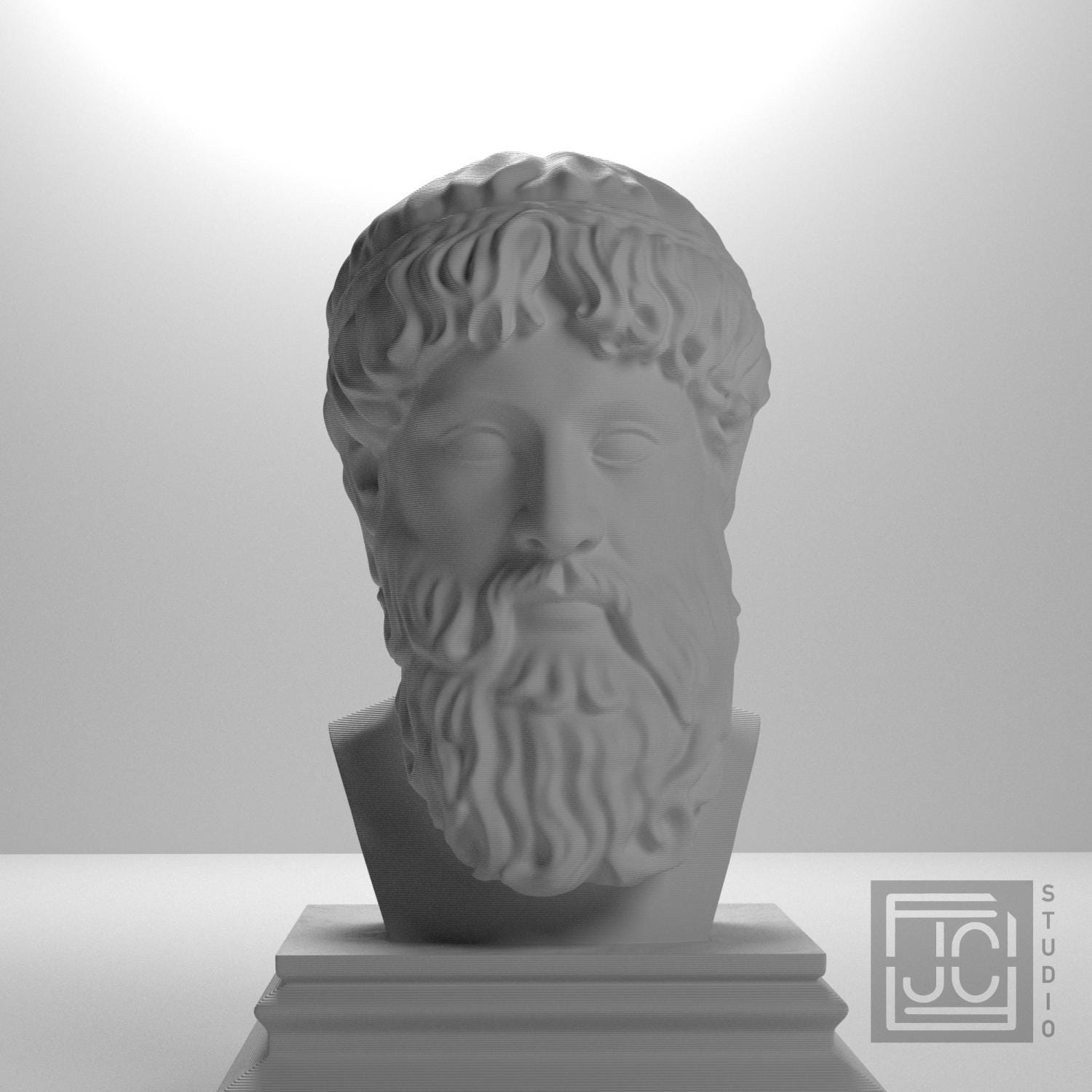 Poseidon 3D Printed Collectible Bust