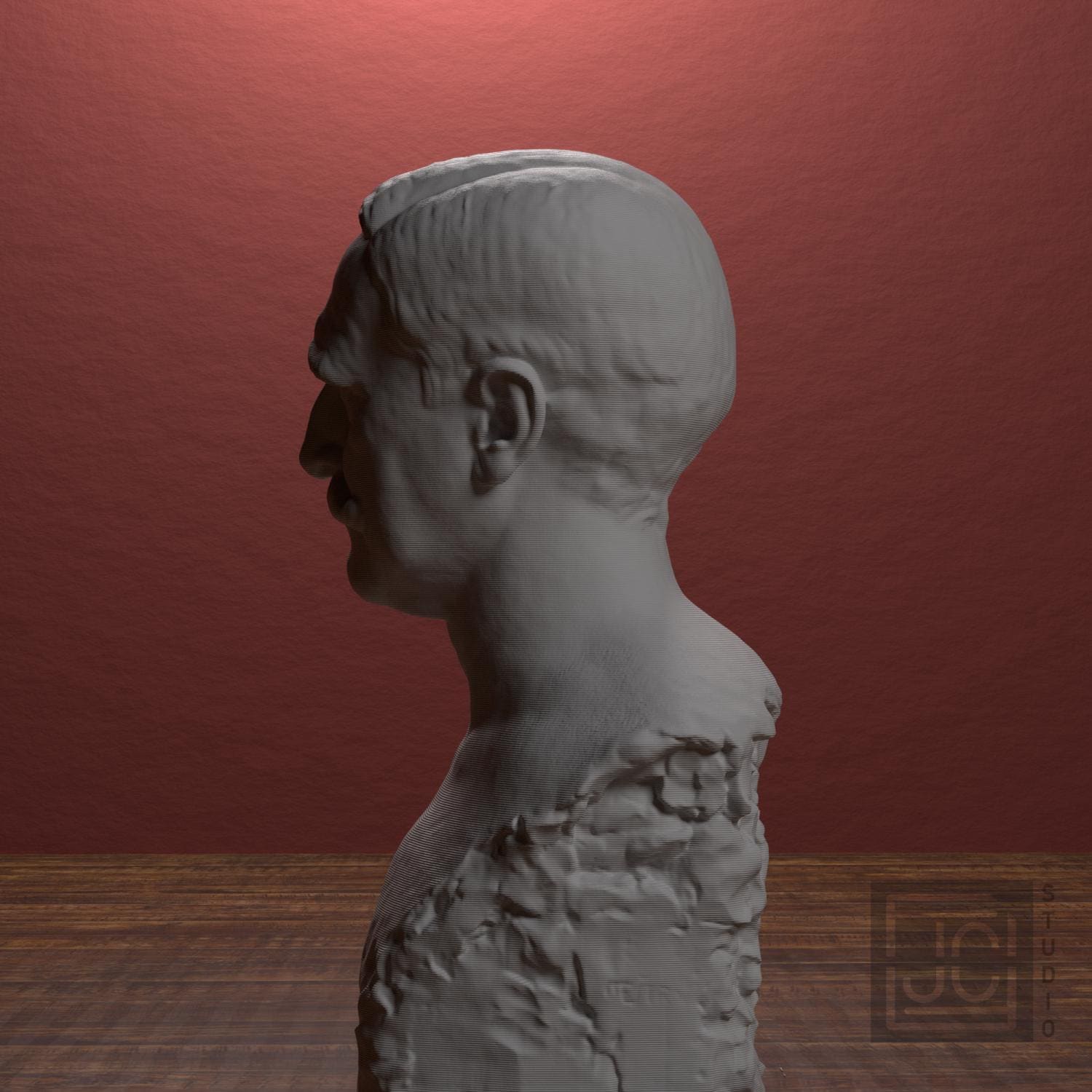 Lord Brotherton 3D Printed Collectible Bust