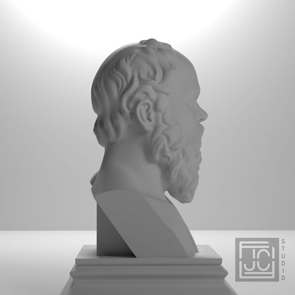 Socrates 3D Printed Collectible Bust