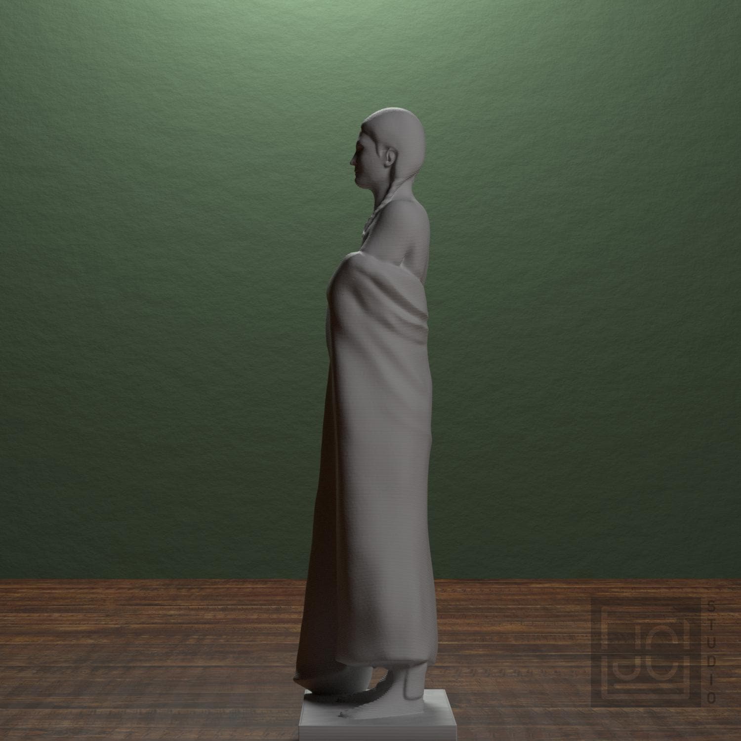 An American Stoic 3D Printed Collectible Bust