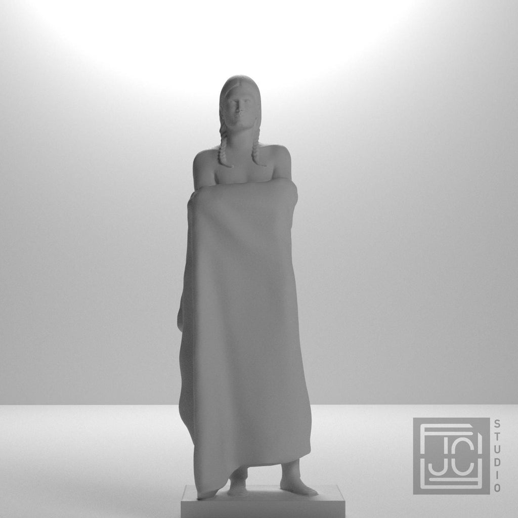 An American Stoic 3D Printed Collectible Bust