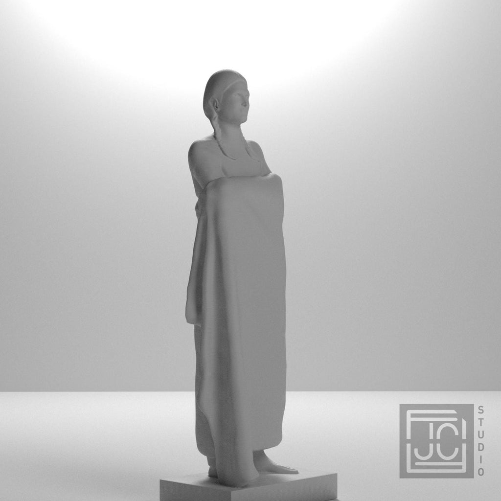 An American Stoic 3D Printed Collectible Bust