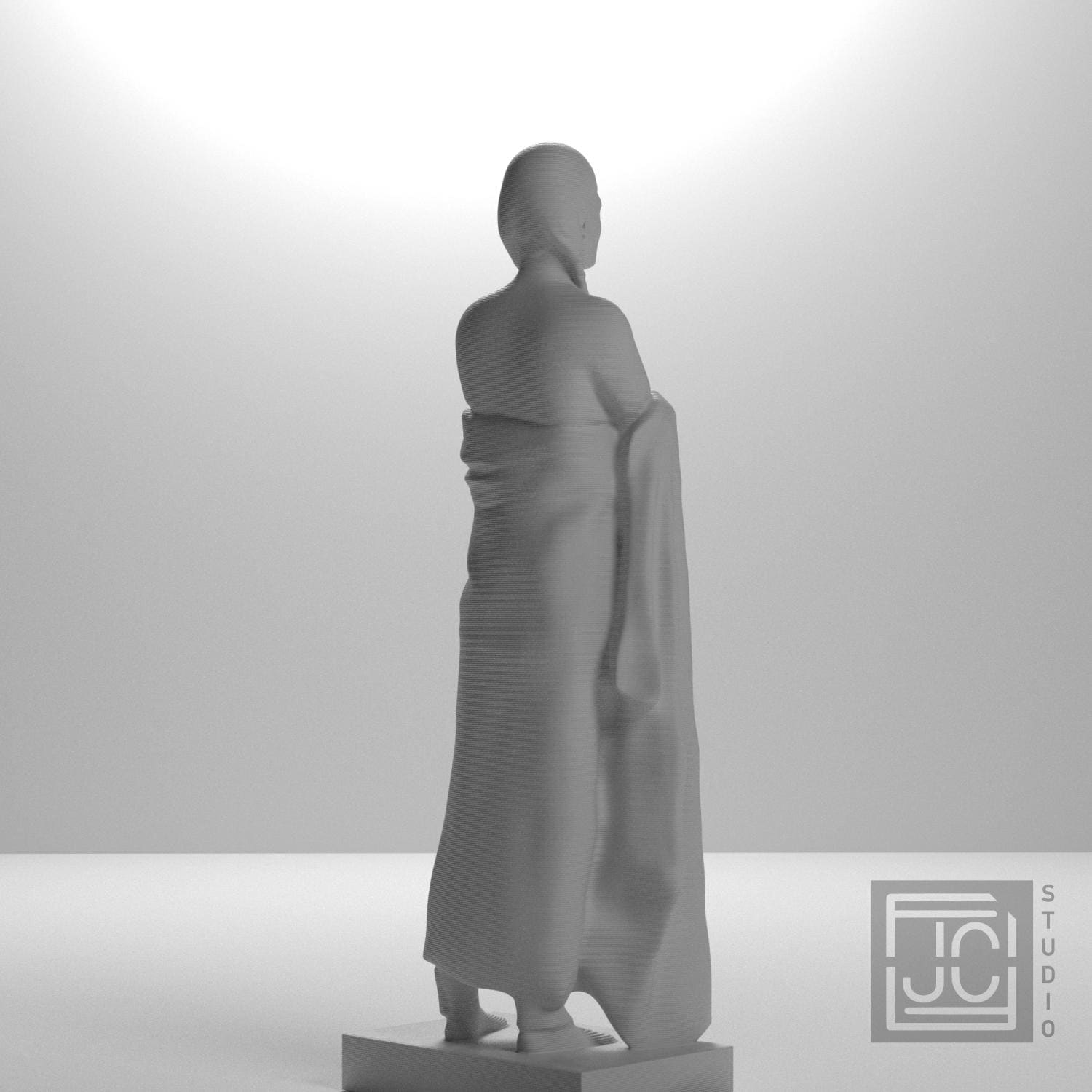 An American Stoic 3D Printed Collectible Bust