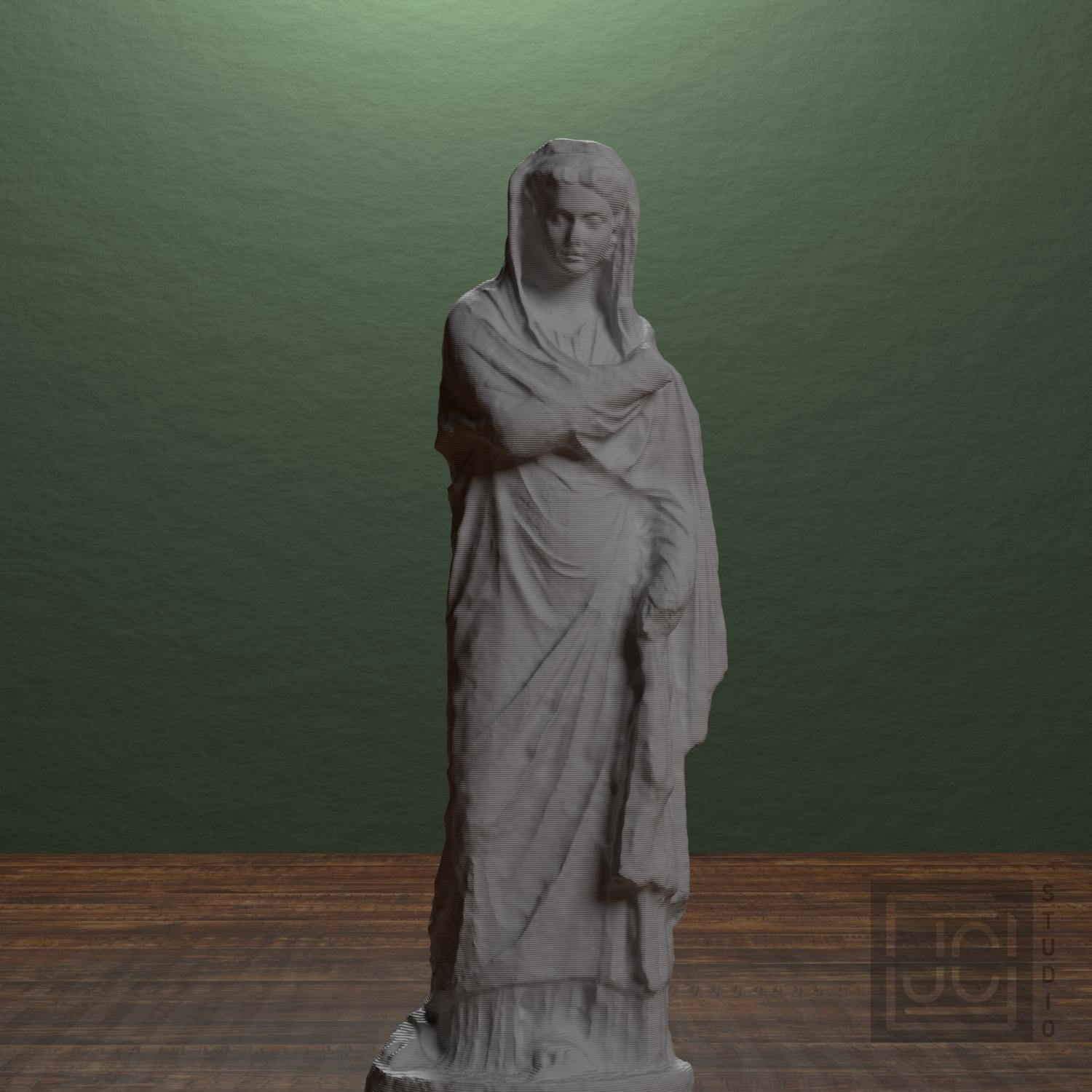 Female Figure 3D Printed Collectible Sculpture