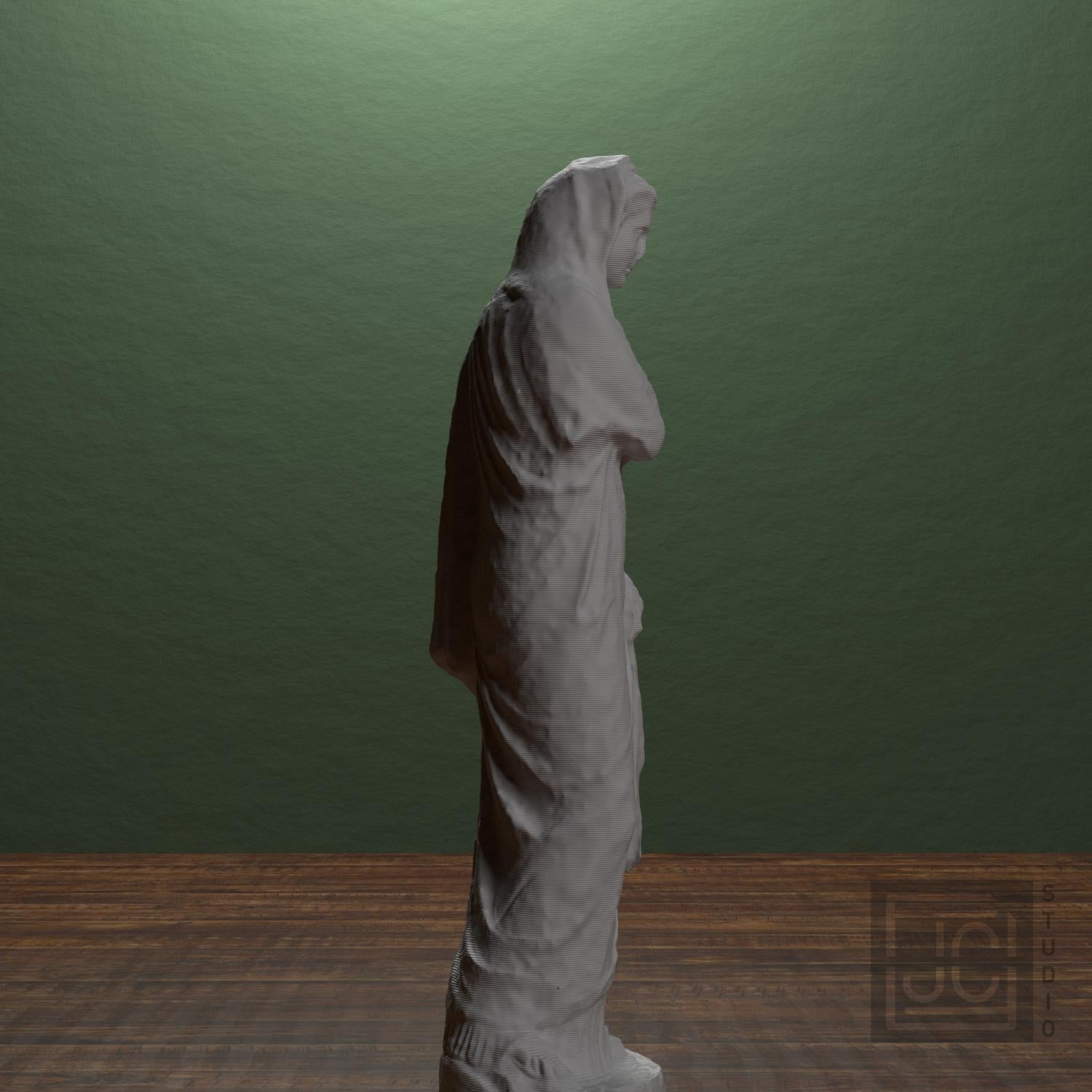 Female Figure 3D Printed Collectible Sculpture