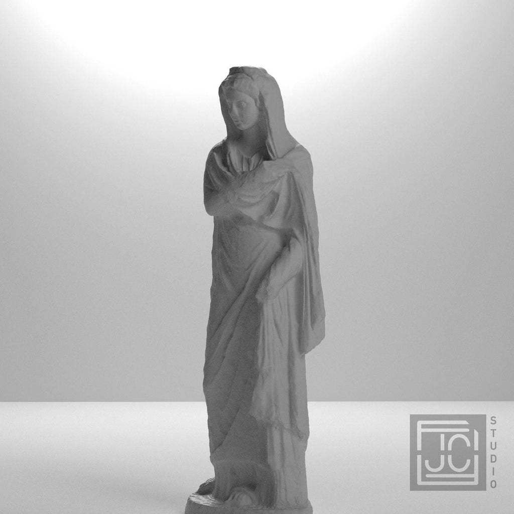 Female Figure 3D Printed Collectible Sculpture