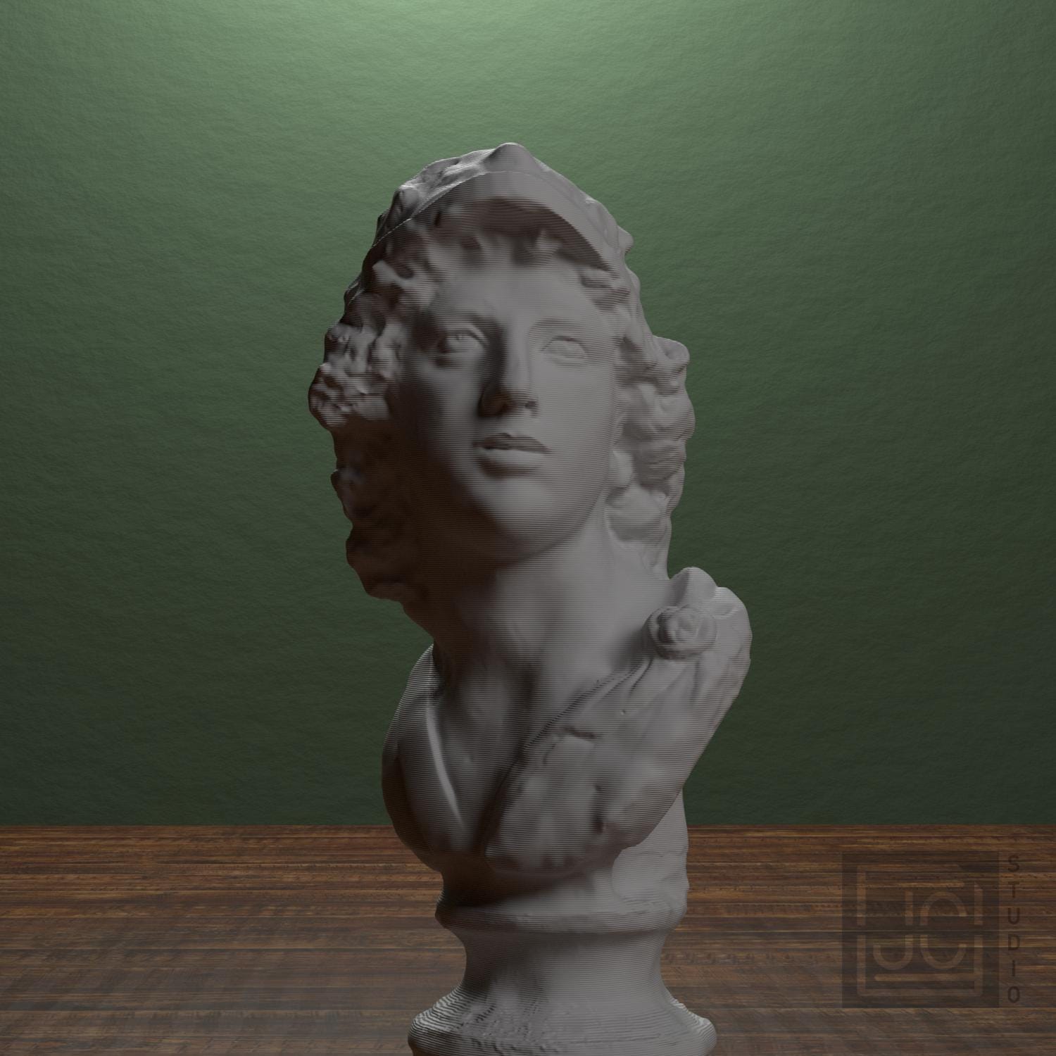 Deity 3D Printed Collectible Bust