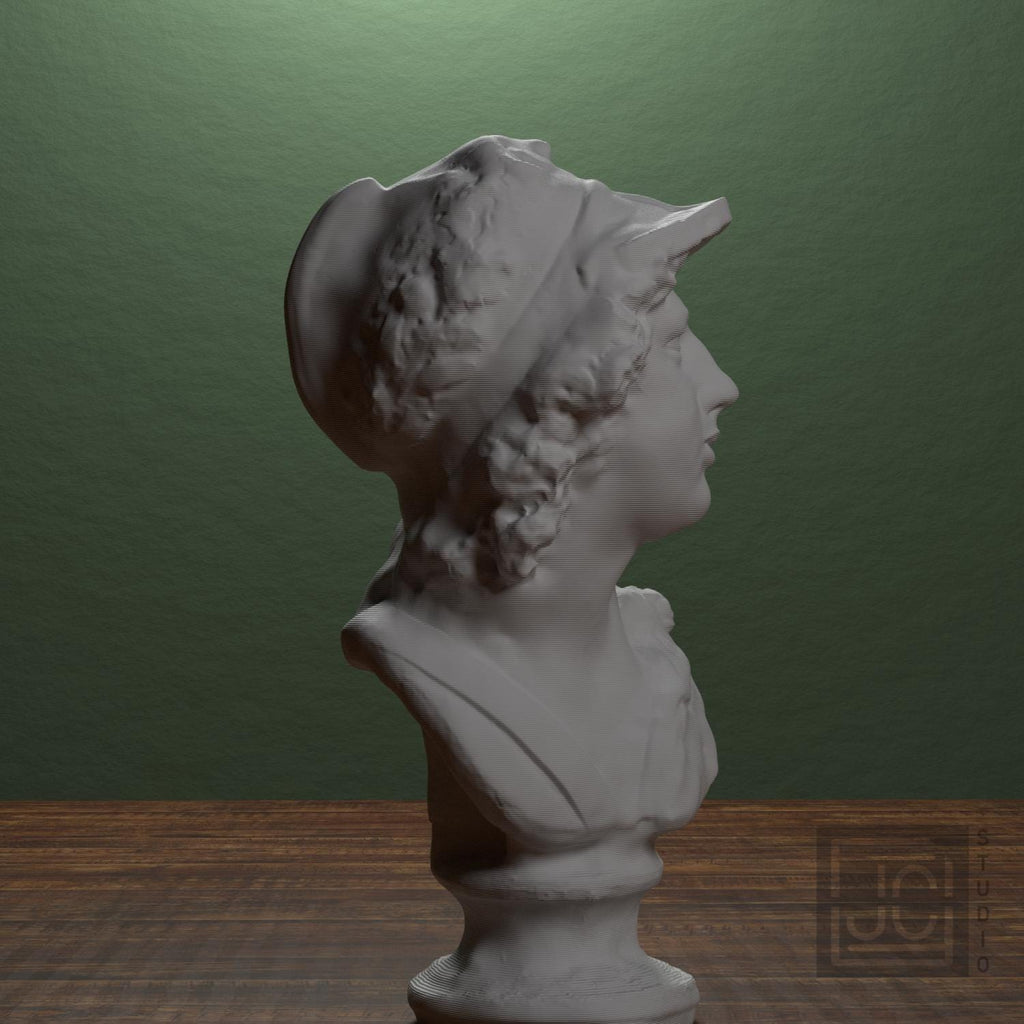 Deity 3D Printed Collectible Bust