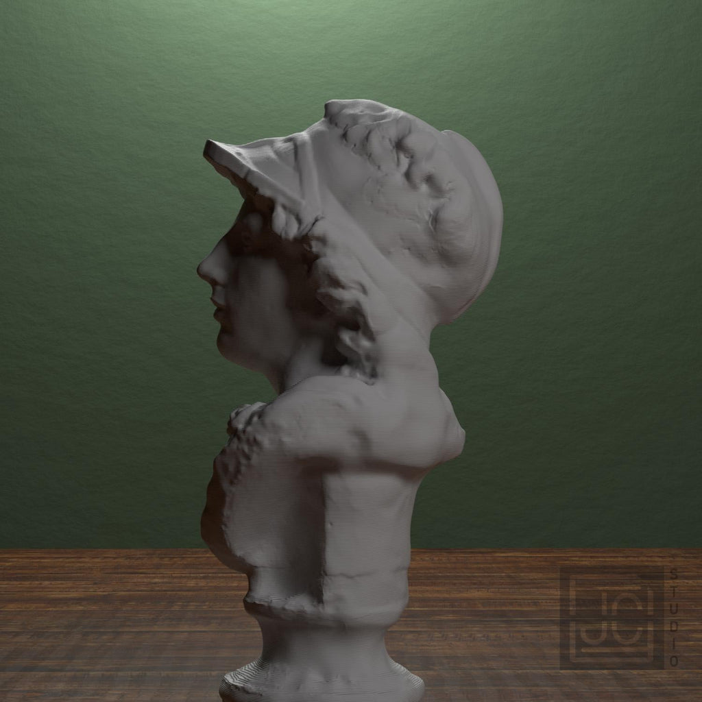 Deity 3D Printed Collectible Bust