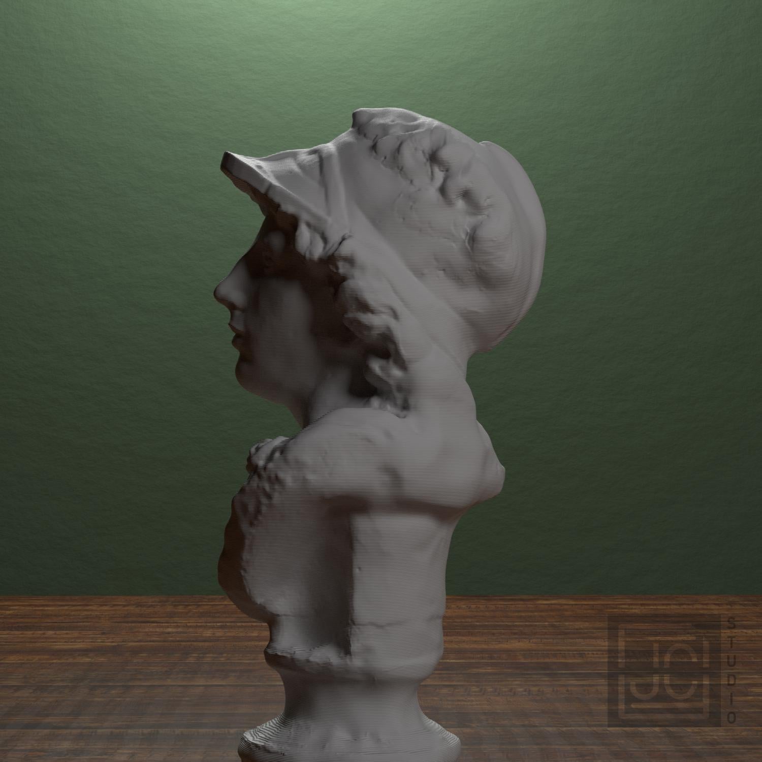 Deity 3D Printed Collectible Bust