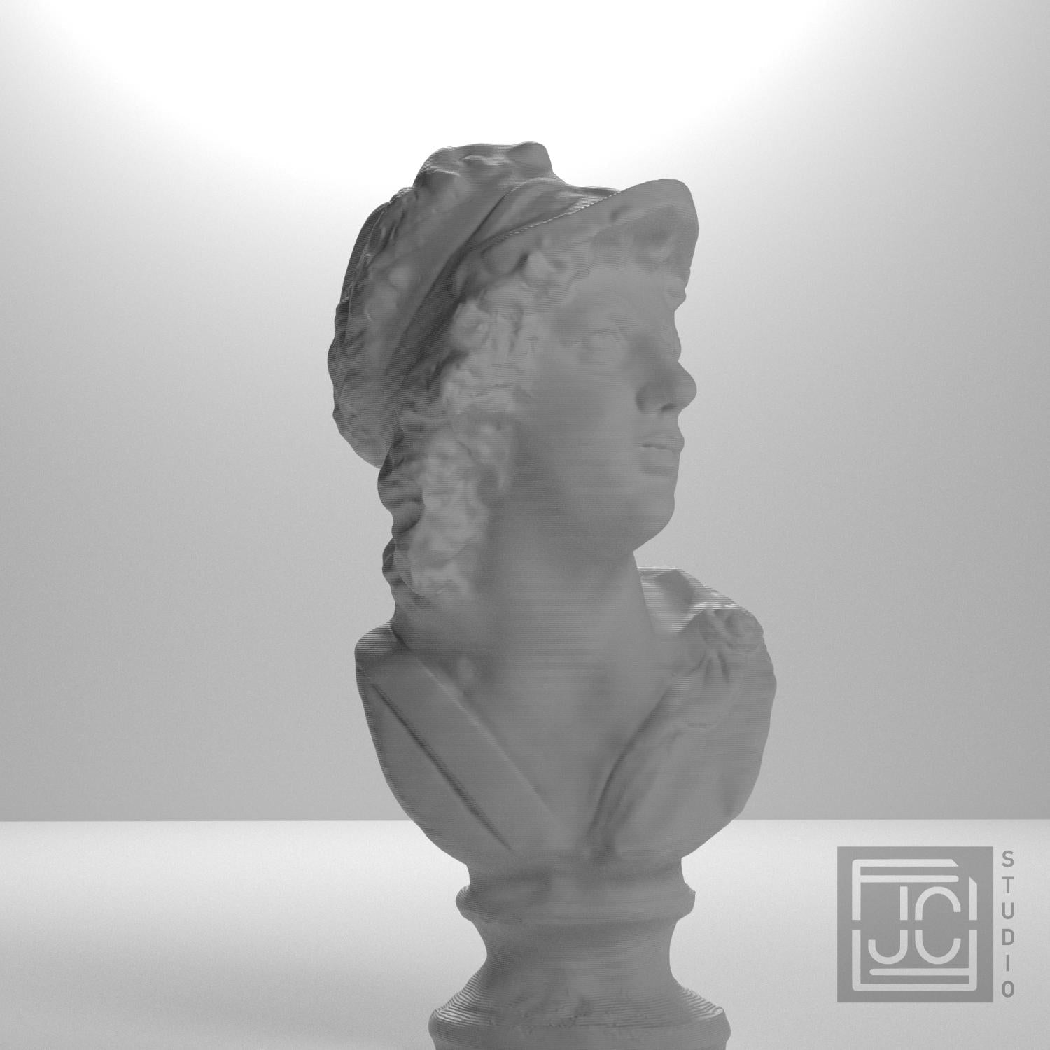 Deity 3D Printed Collectible Bust