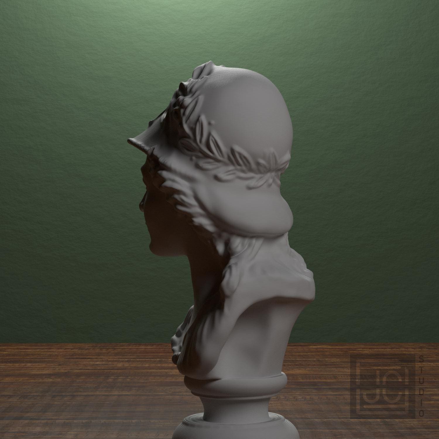 Minerva 3D Printed Collectible Bust
