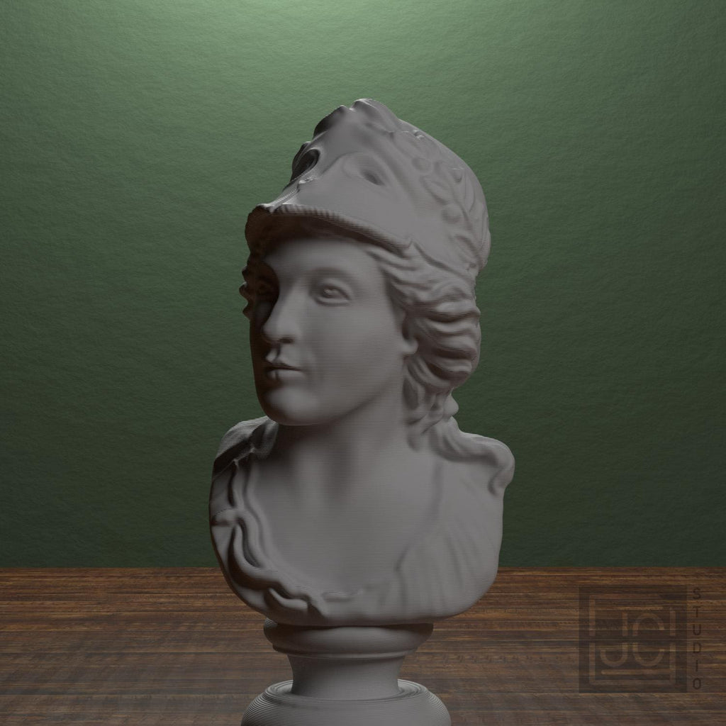 Minerva 3D Printed Collectible Bust