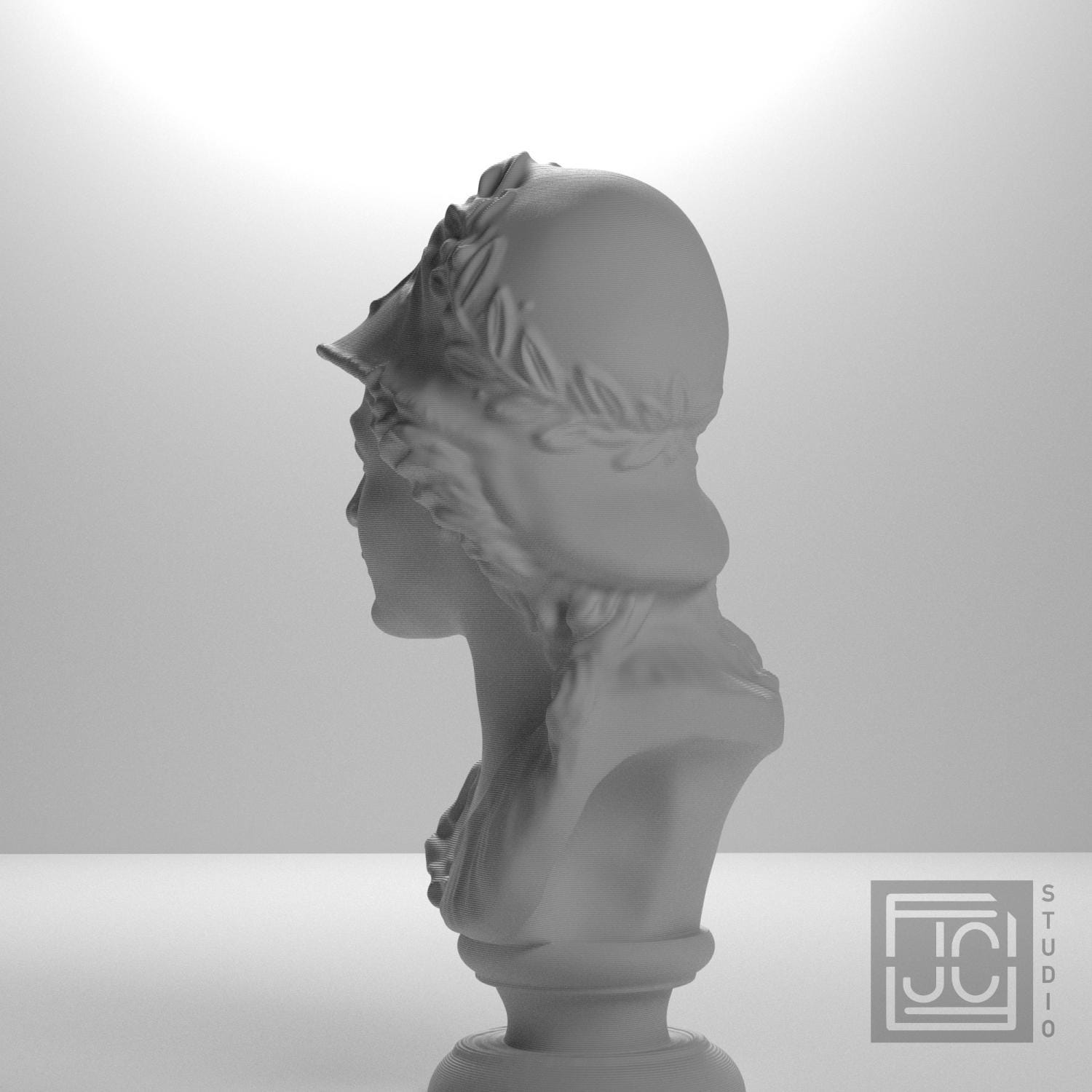 Minerva 3D Printed Collectible Bust